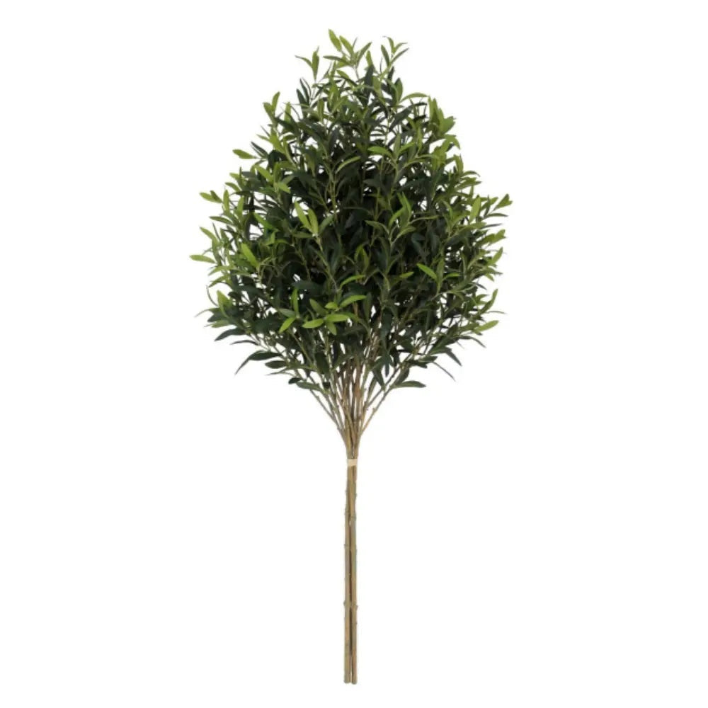 48" Artificial Olive Branch Stems, Set of 3