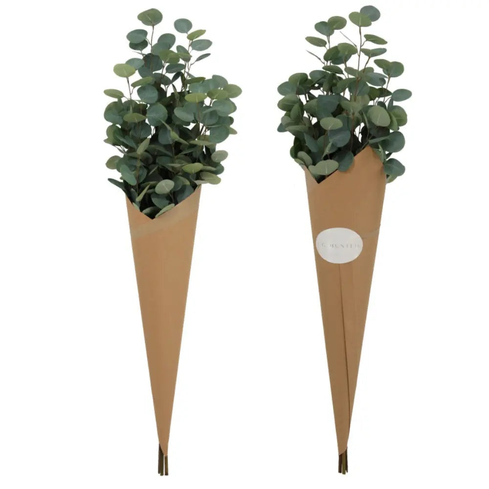 48" Artificial Eucalyptus Branch Stems, Set of 3
