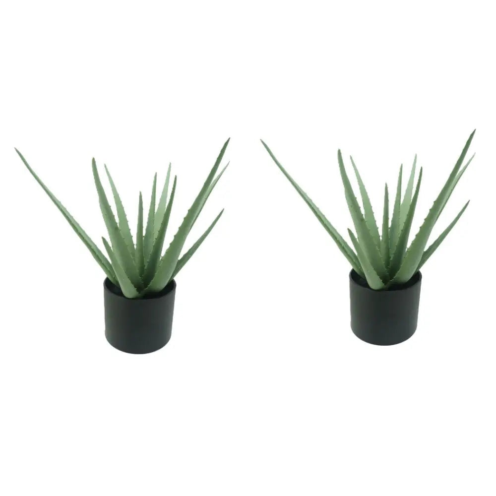 13" Artificial Aloe Plants