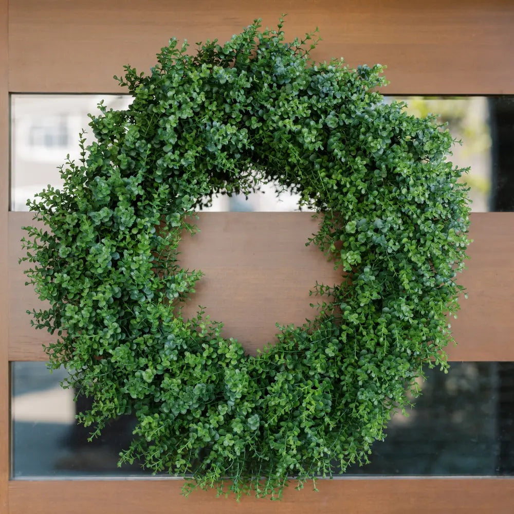 30" Artificial Boxwood Wreath