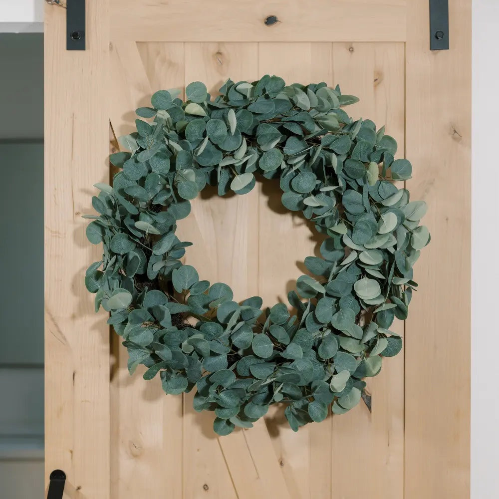 30" Artificial Eucalyptus Wreath