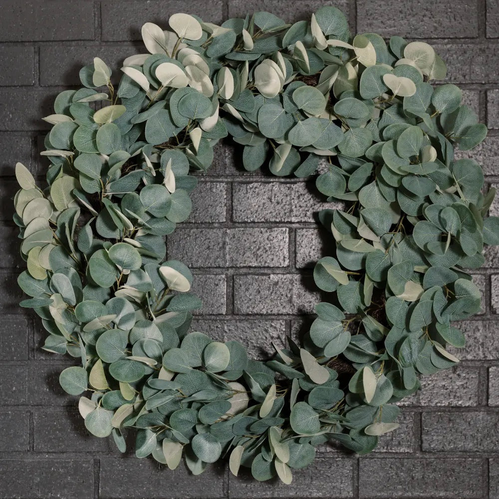 30" Artificial Eucalyptus Wreath