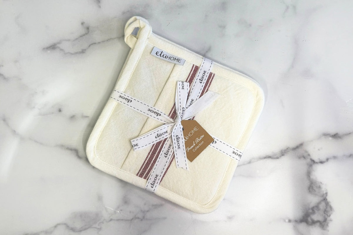 Vintage Stripe Pot Holder, Set of 2