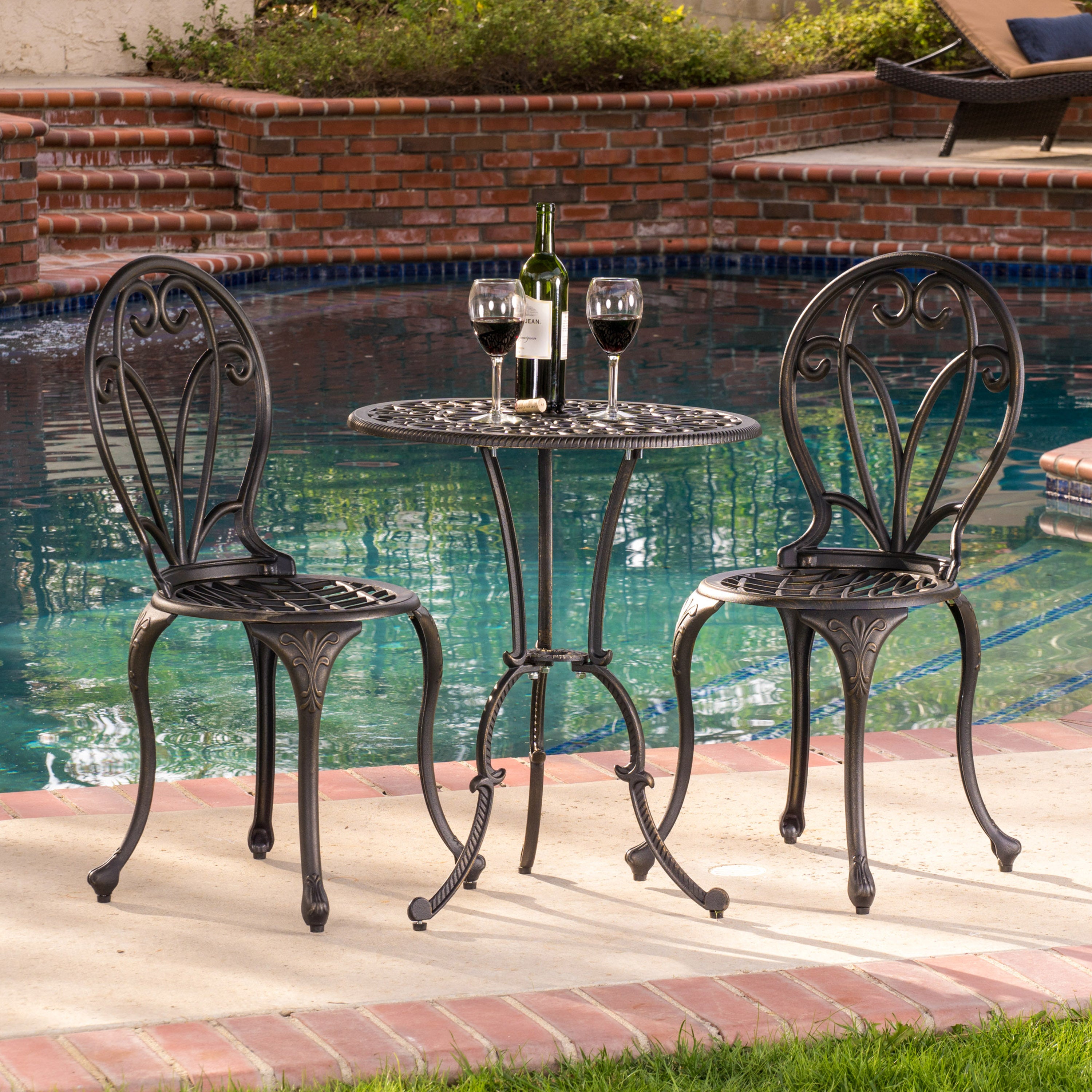Thomas Cast Bistro Set