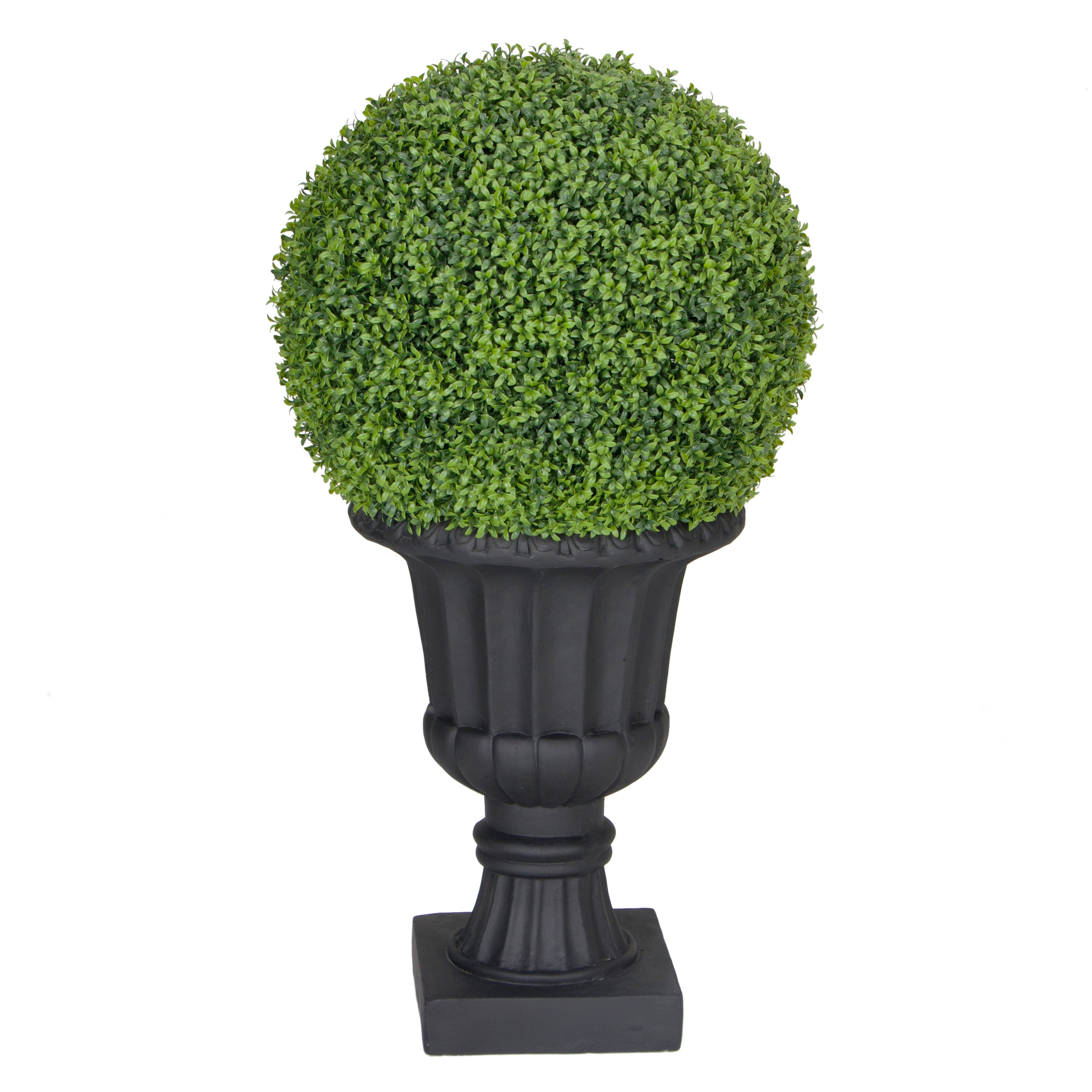 38" Single Ball Topiary Boxwood Artificial Tree