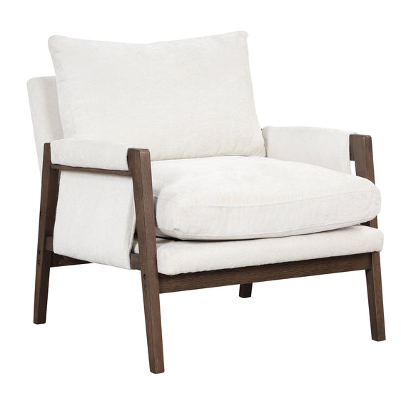 Modern Accent Chair with Thick Seat Cushion - Accent Chairs