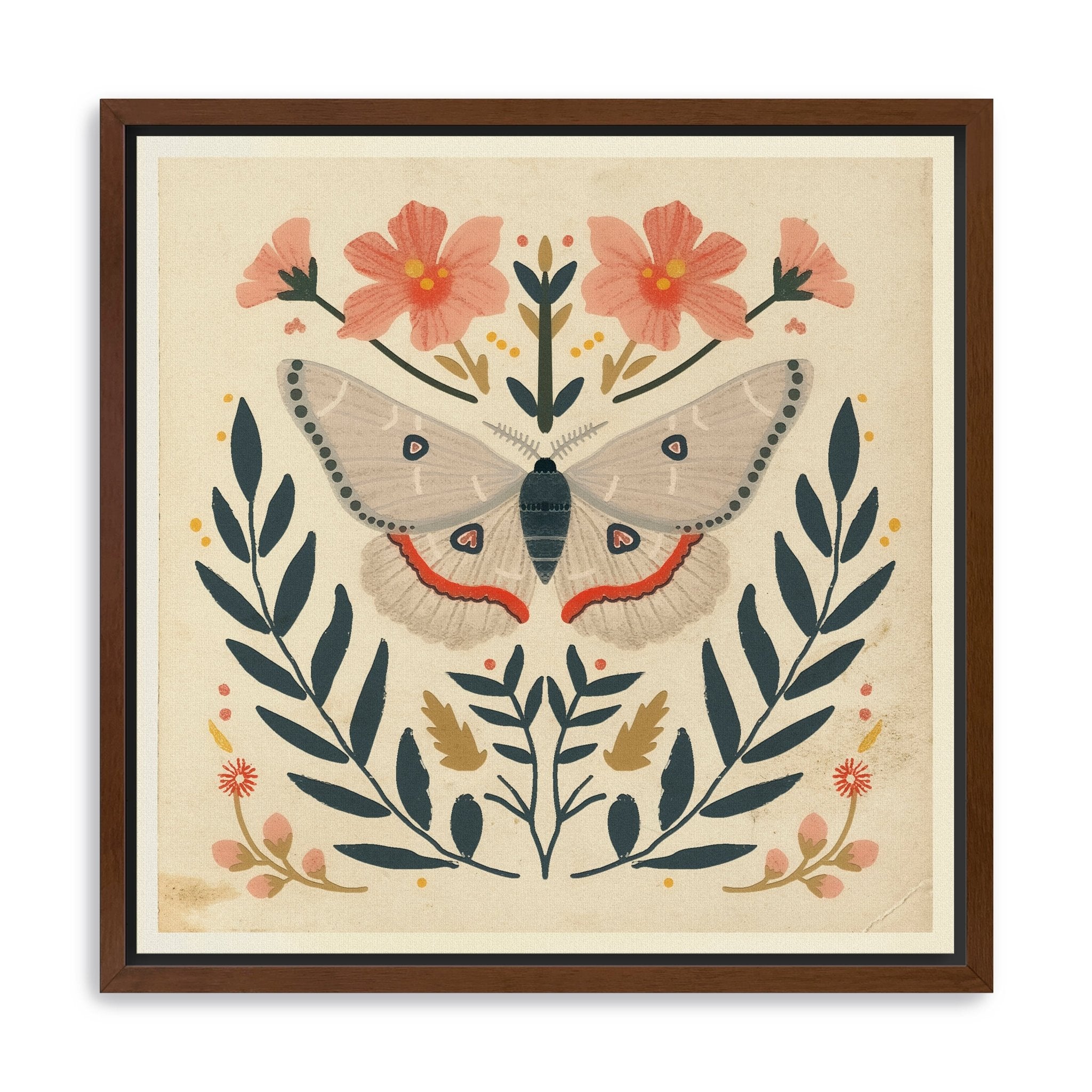 Moth Canvas Giclee - Canvas Wall Art