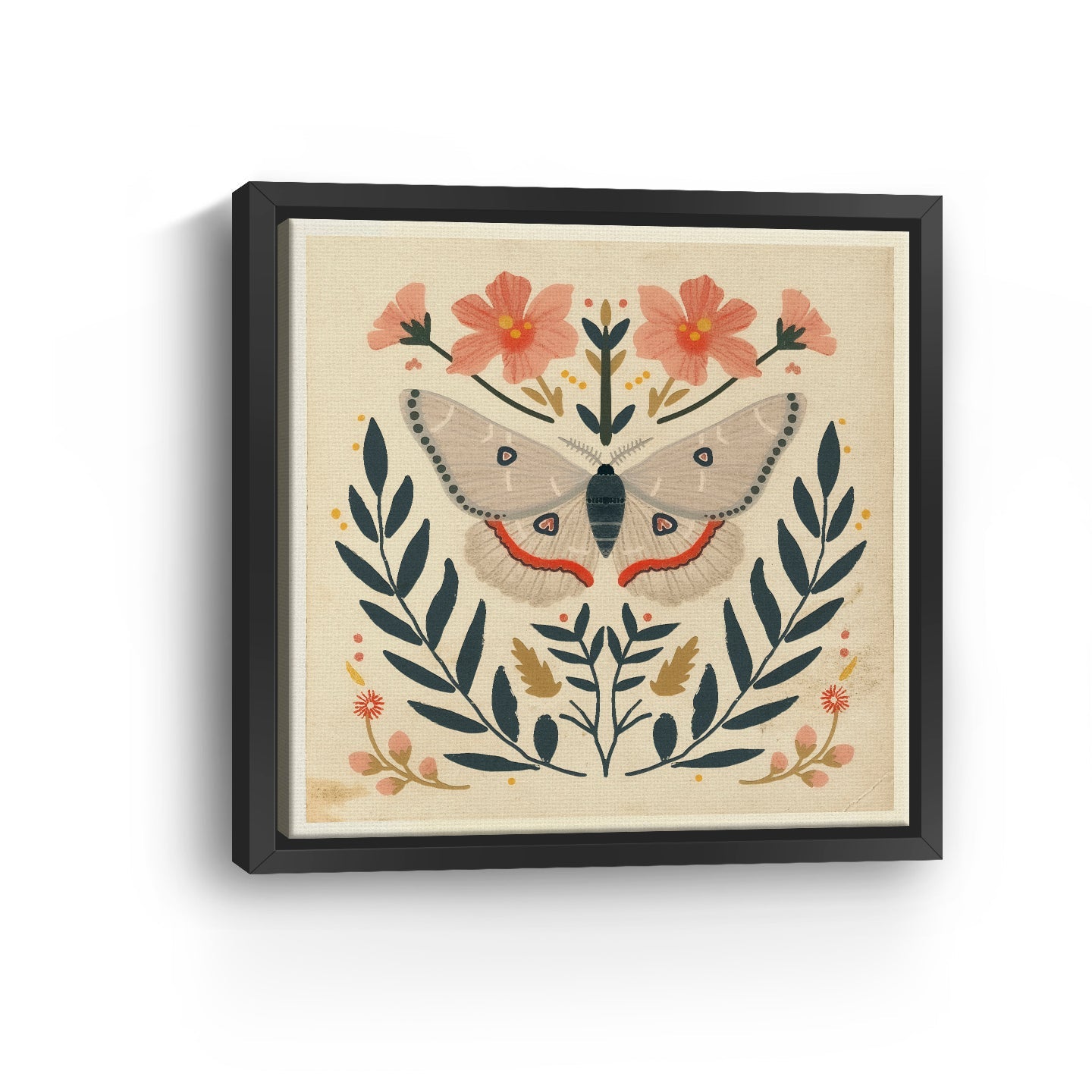 Moth Canvas Giclee - Canvas Wall Art