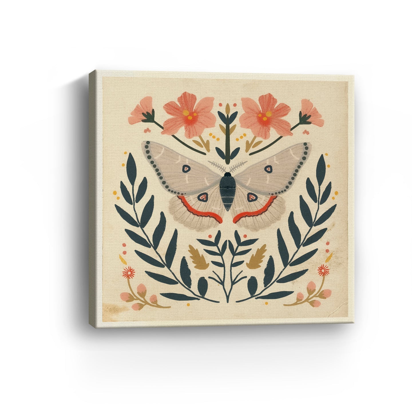 Moth Canvas Giclee - Canvas Wall Art