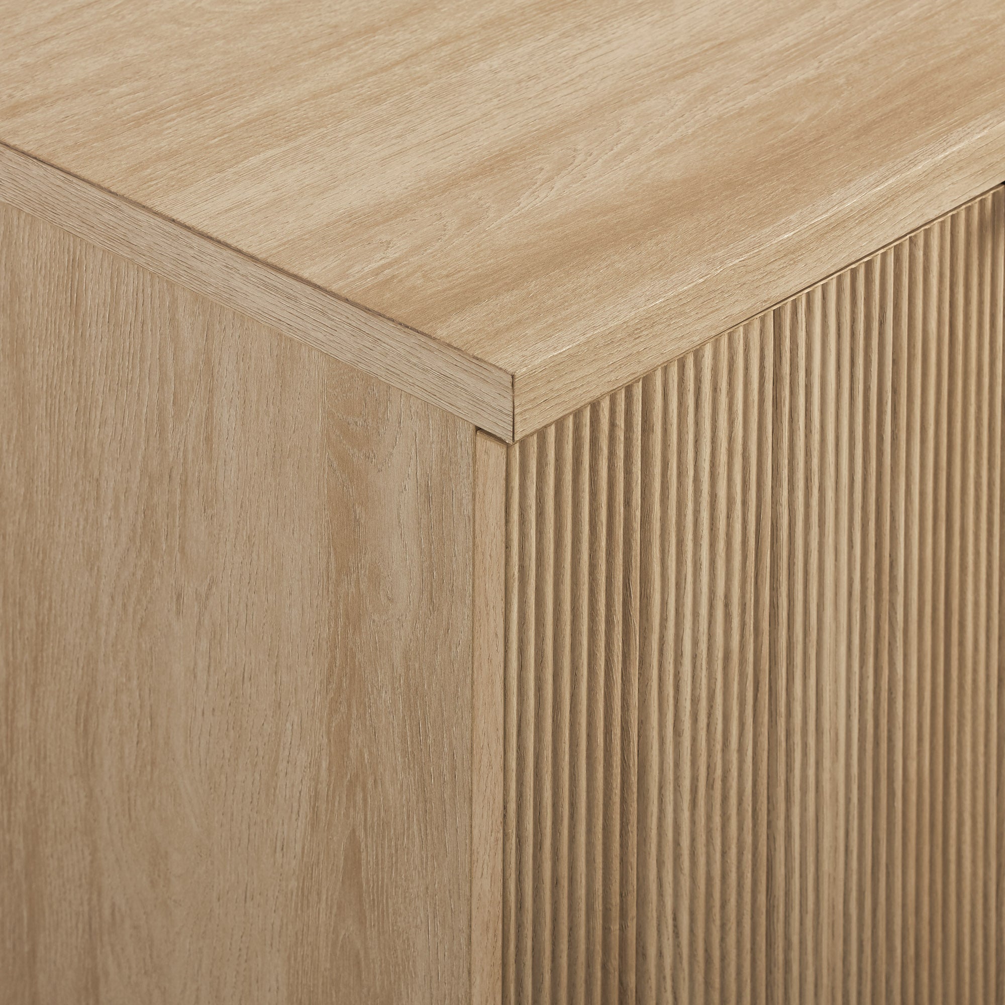 Mystified Sideboard with 4 Fluted Doors - Buffets & Sideboards