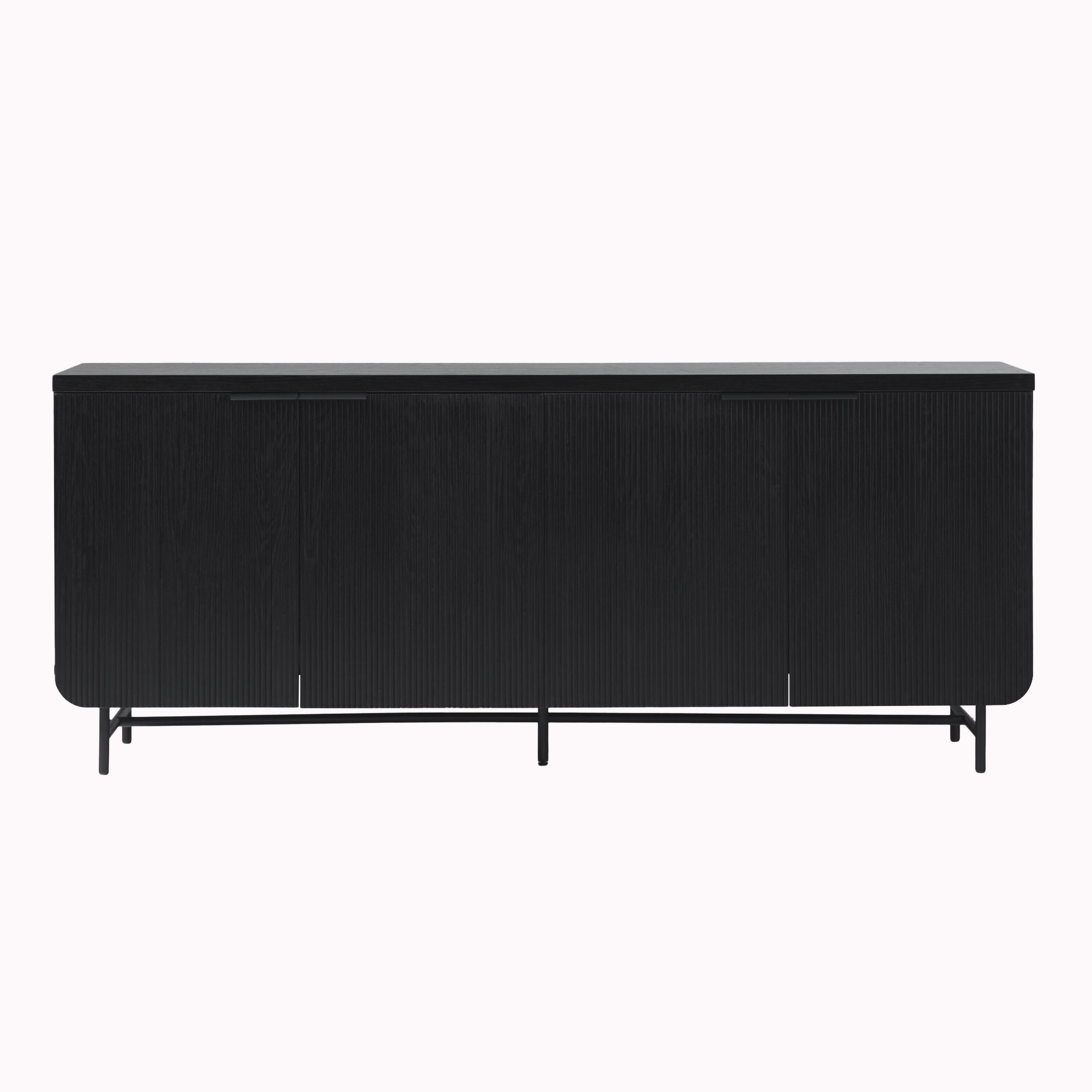 Mystified Sideboard with 4 Fluted Doors - Buffets & Sideboards