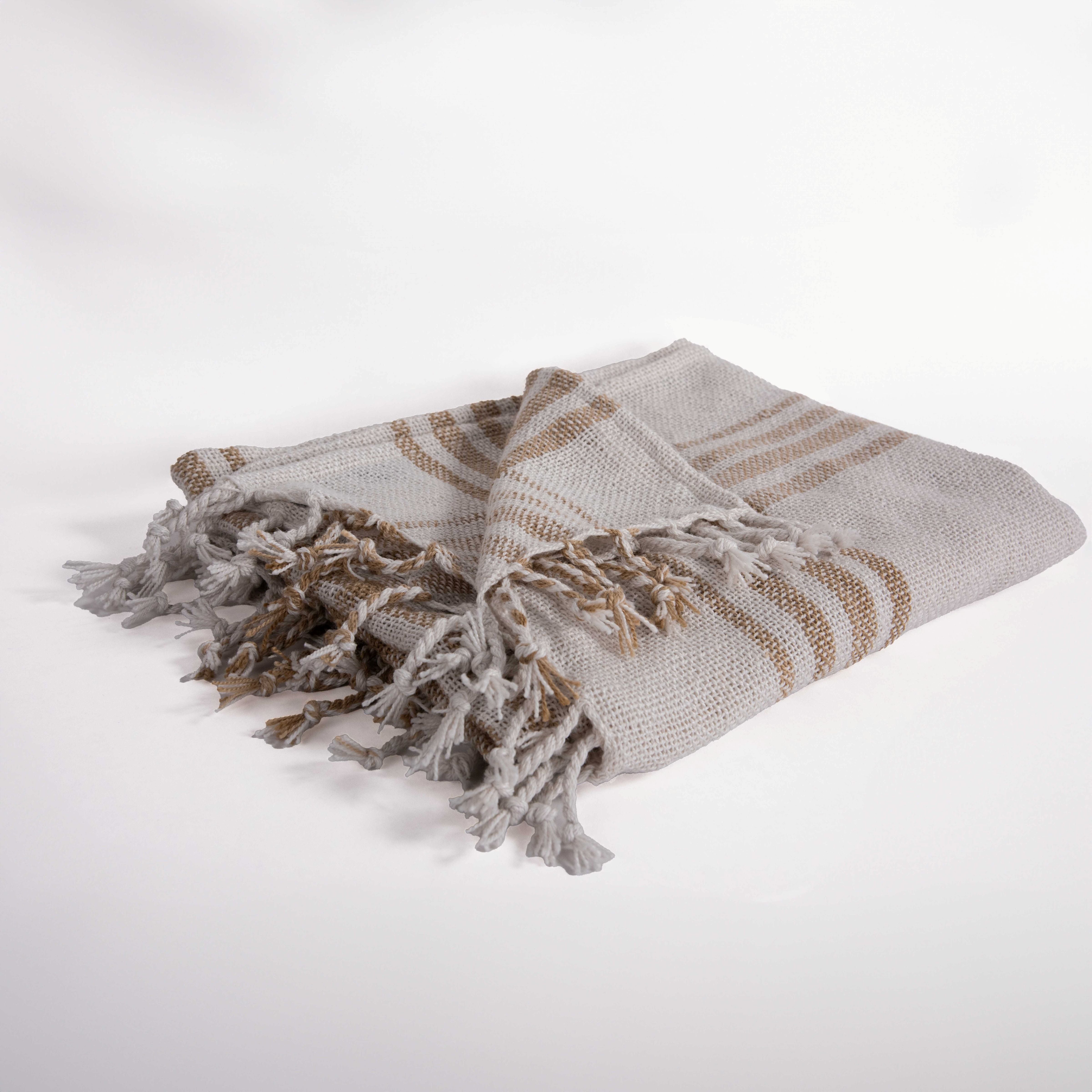Indoor/Outdoor Plaid Decorative Throw Blanket