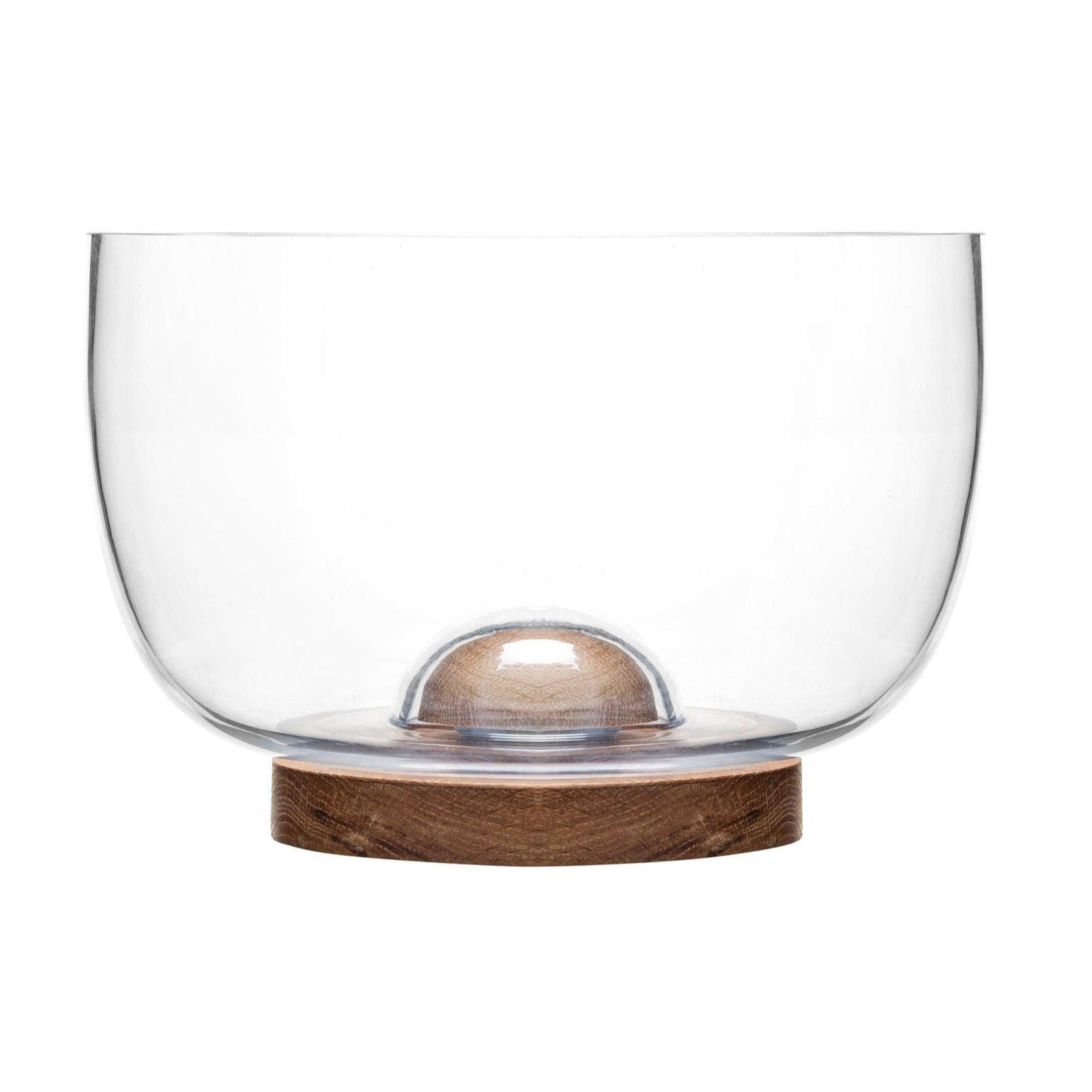 Nature Salad Bowl w/ Trivet, Oak - Serving Bowls