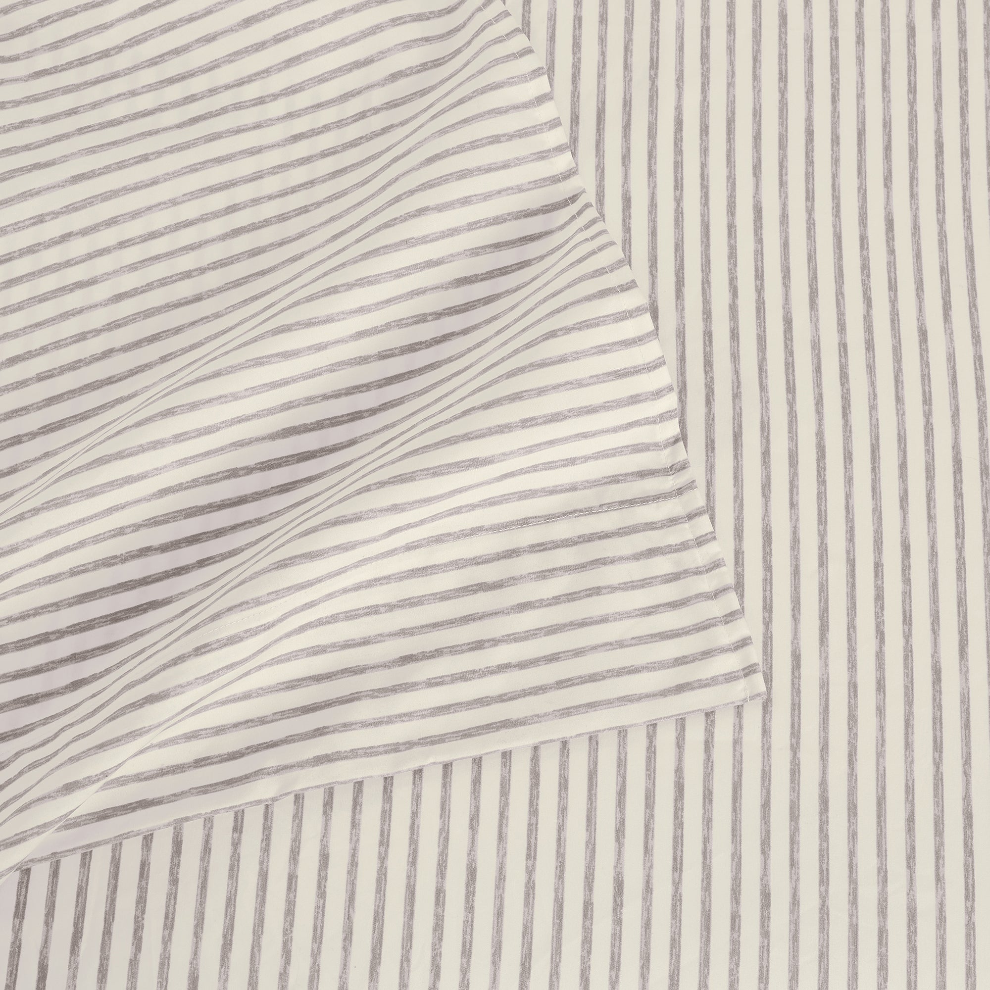 Stripe Printed Microfiber Sheet Set
