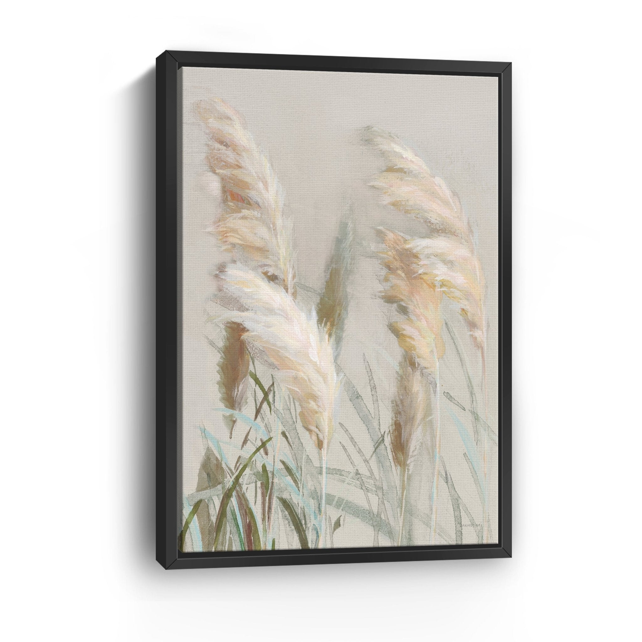 Neutral Grasses III Canvas Giclee - Canvas Wall Art