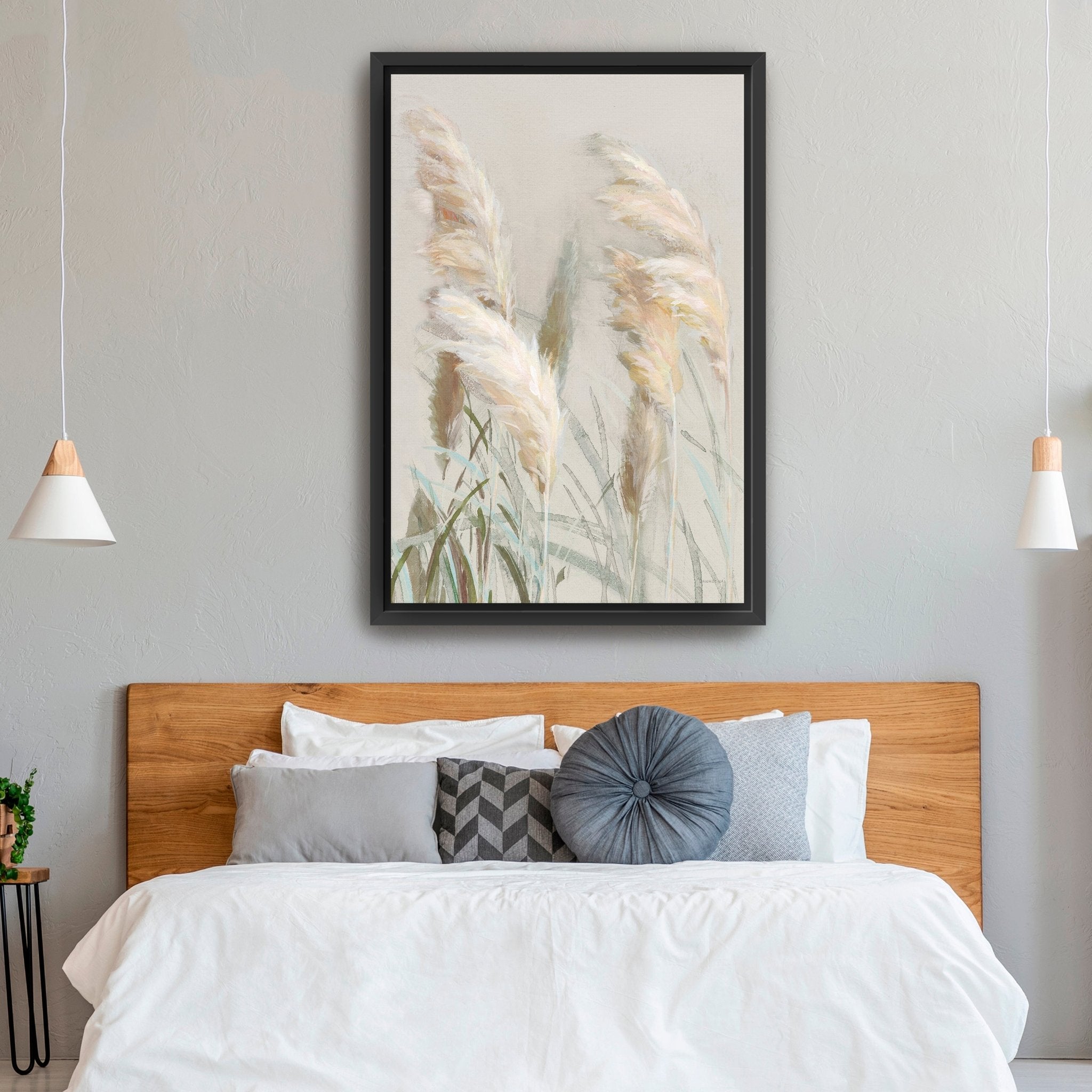 Neutral Grasses III Canvas Giclee - Canvas Wall Art