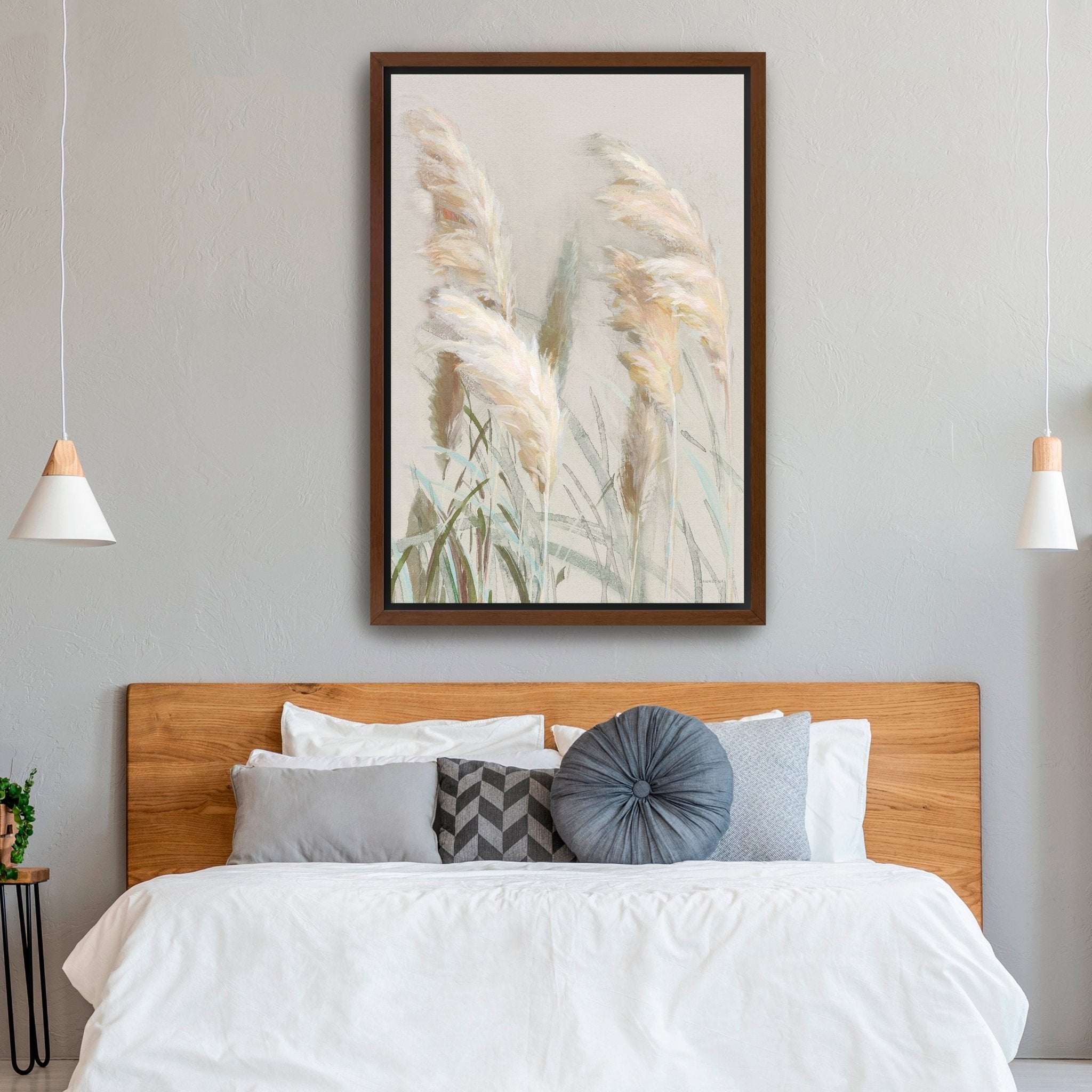 Neutral Grasses III Canvas Giclee - Canvas Wall Art