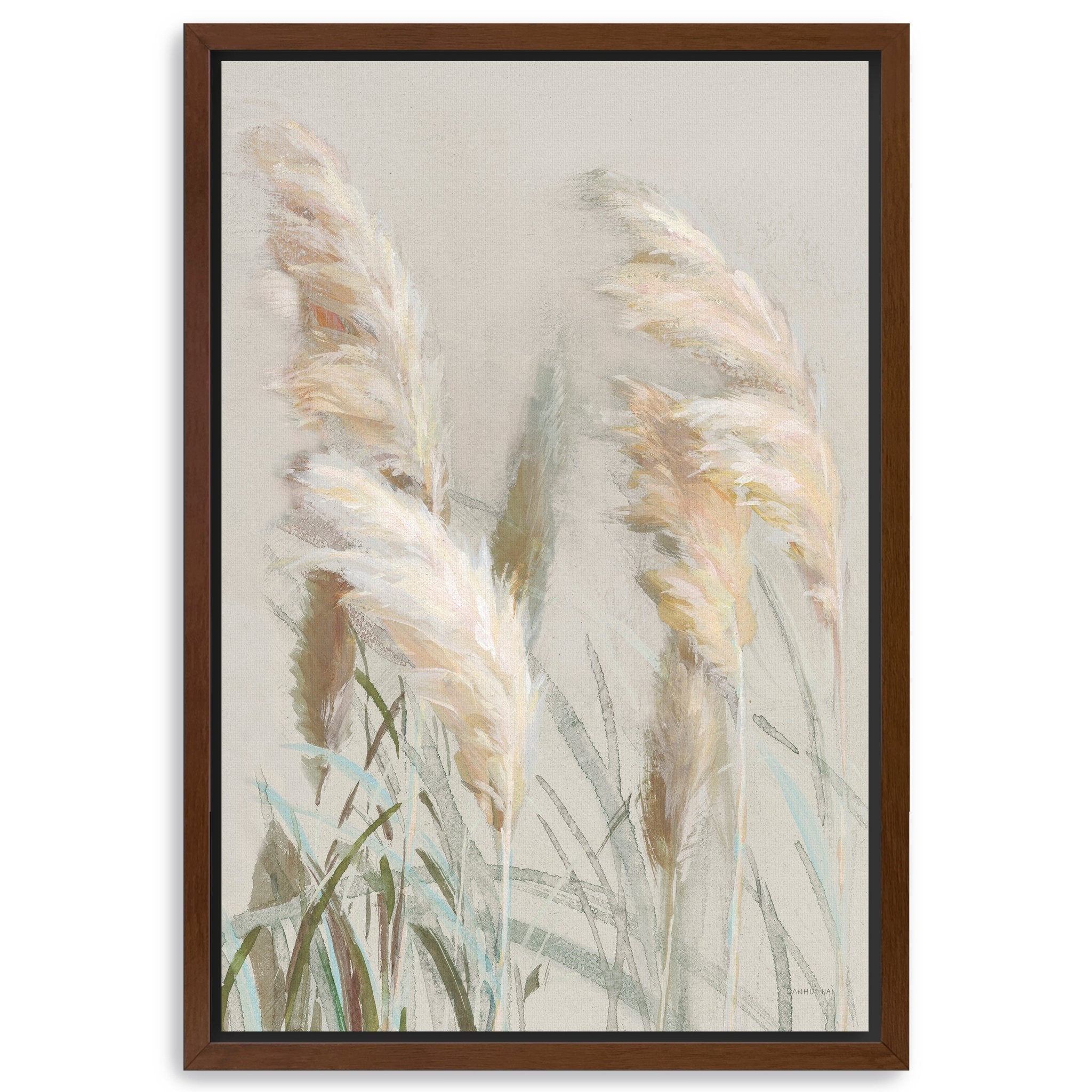 Neutral Grasses III Canvas Giclee - Canvas Wall Art