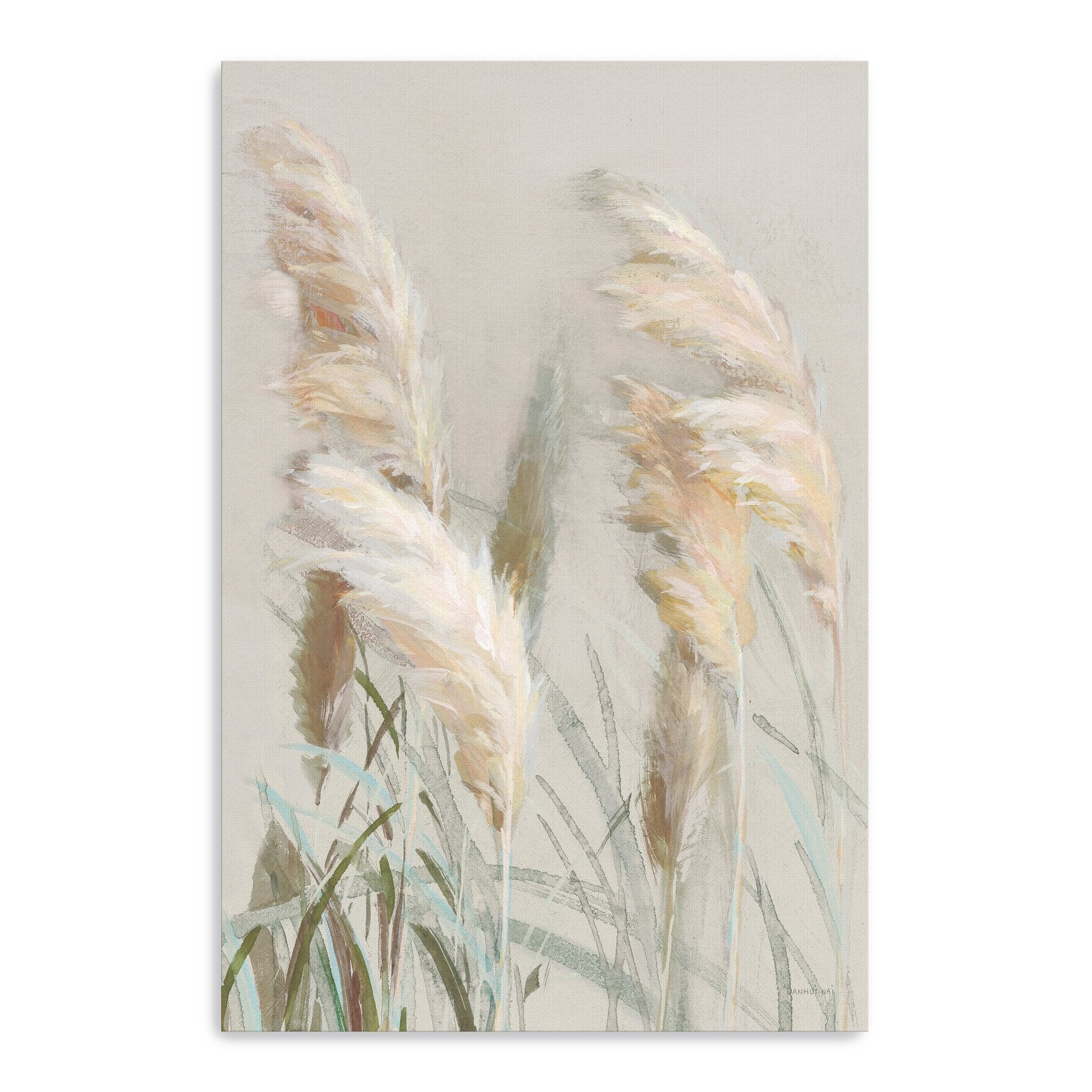 Neutral Grasses III Canvas Giclee - Canvas Wall Art