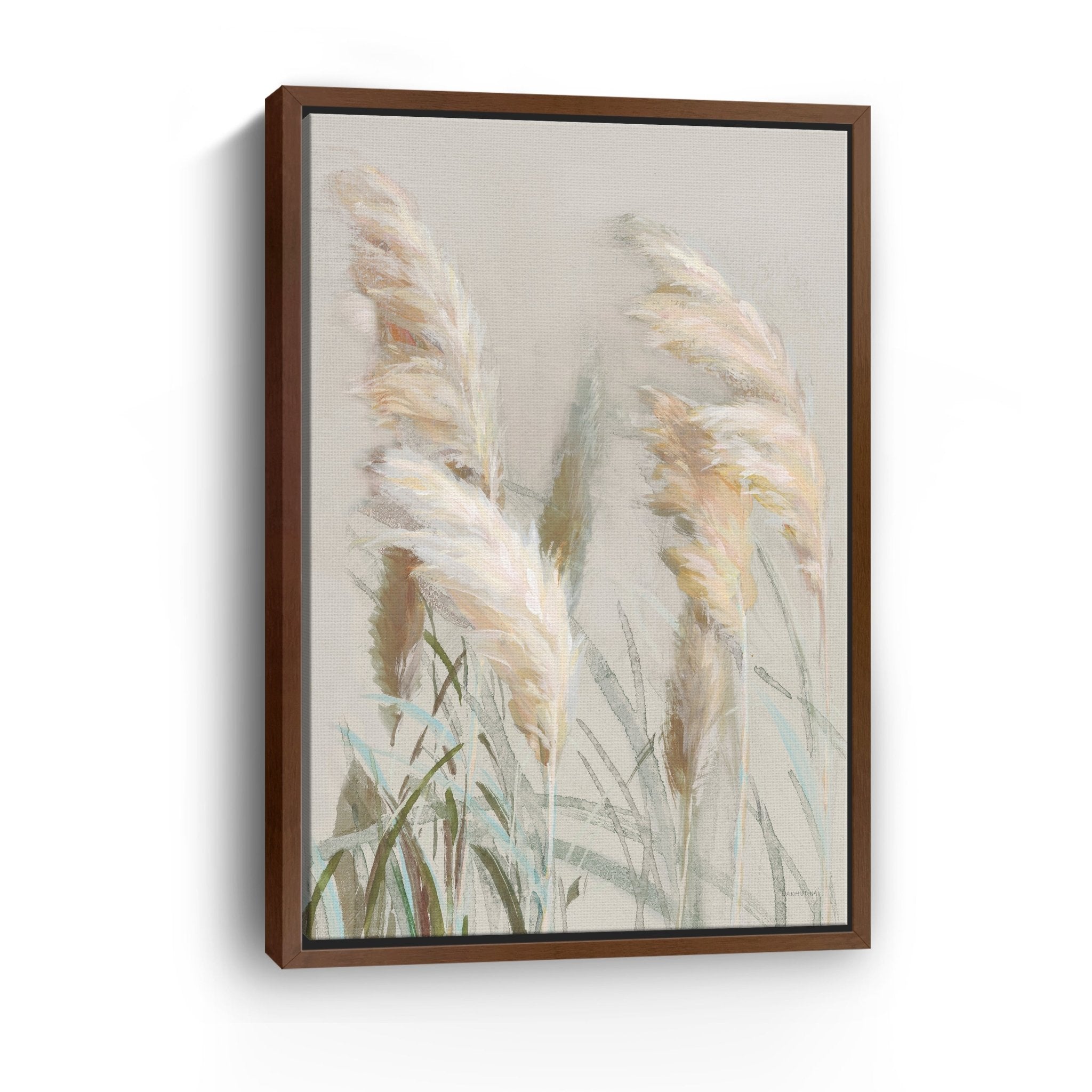 Neutral Grasses III Canvas Giclee - Canvas Wall Art