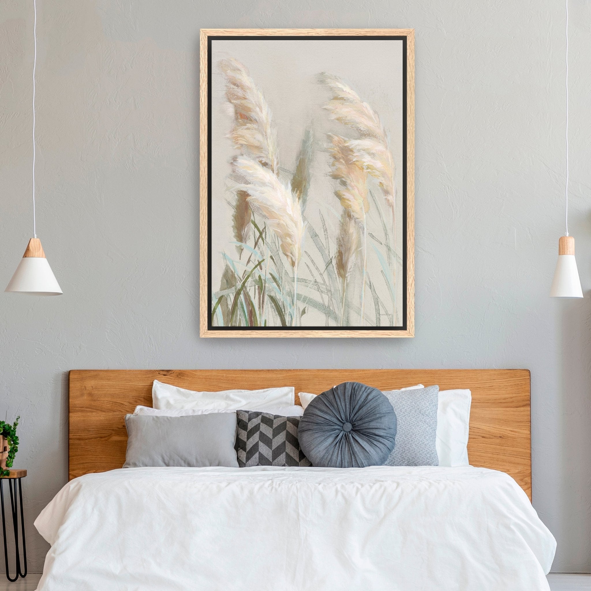 Neutral Grasses III Canvas Giclee - Canvas Wall Art