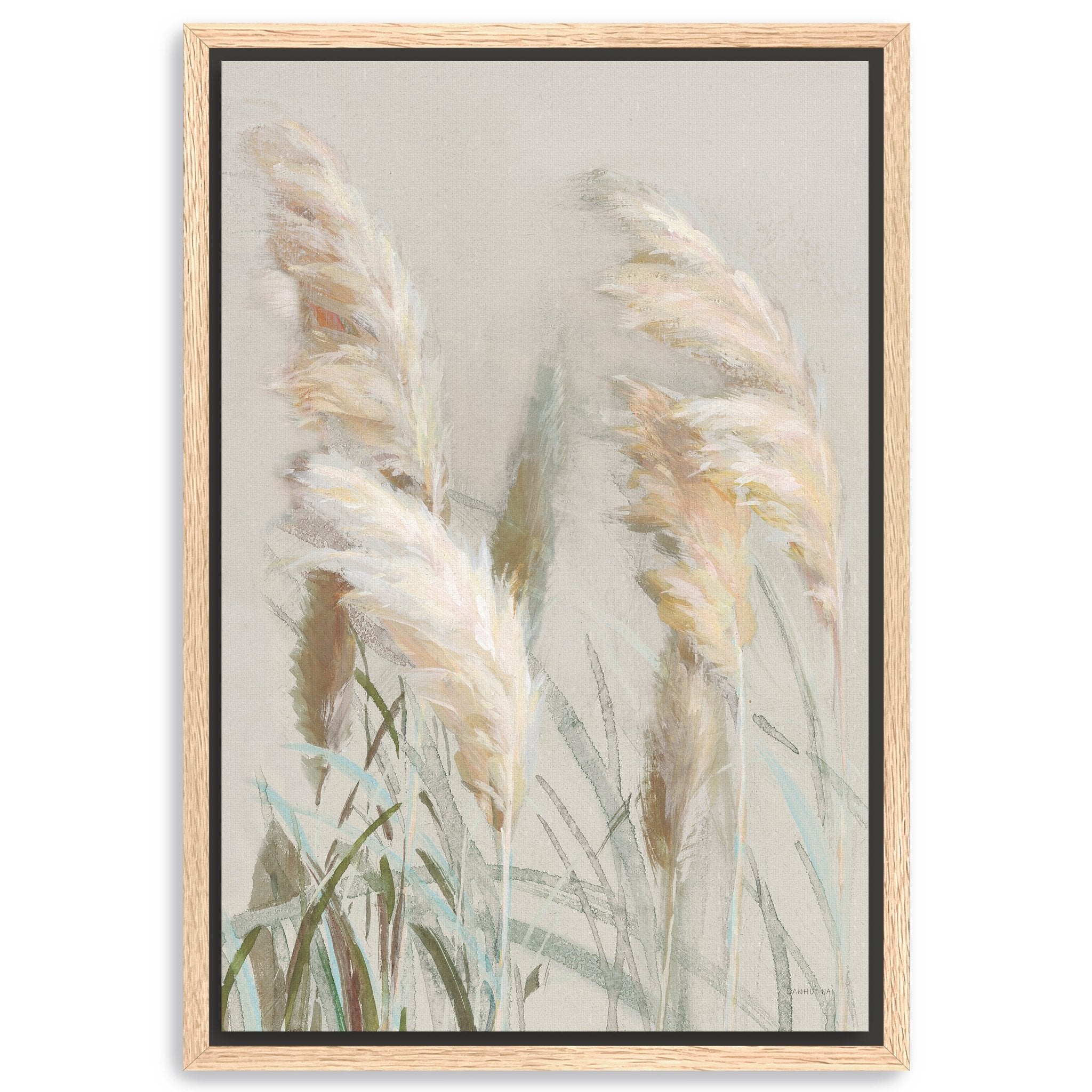Neutral Grasses III Canvas Giclee - Canvas Wall Art