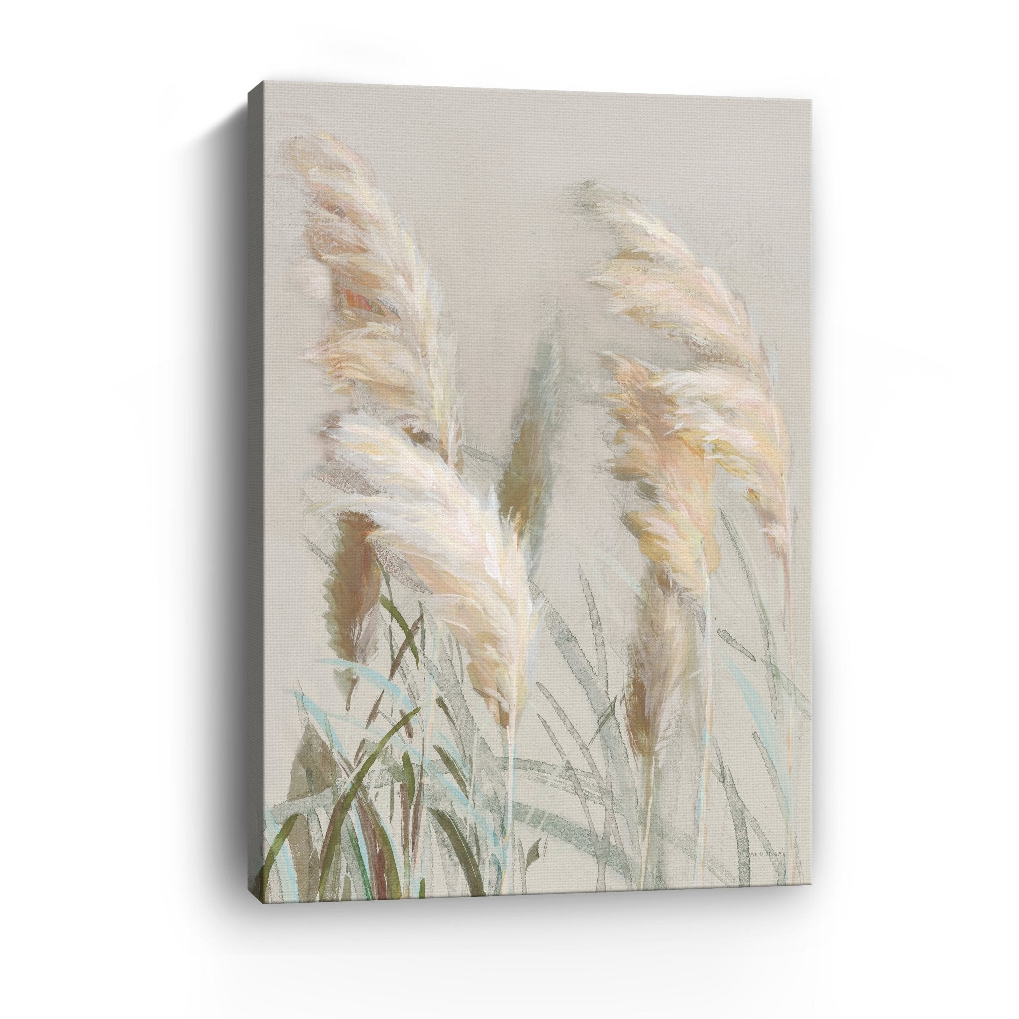 Neutral Grasses III Canvas Giclee - Canvas Wall Art
