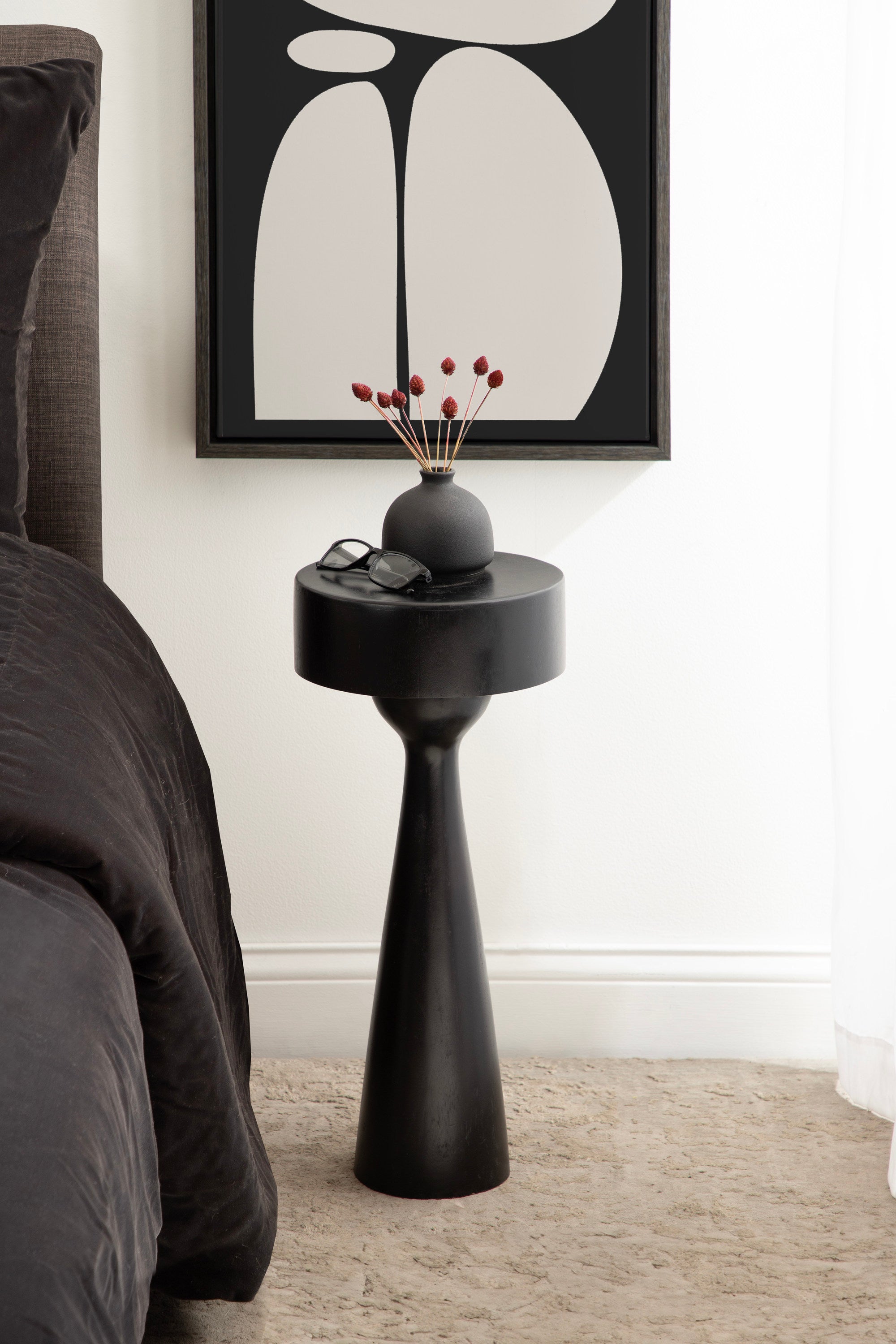 Solbrett Wood Drink Table