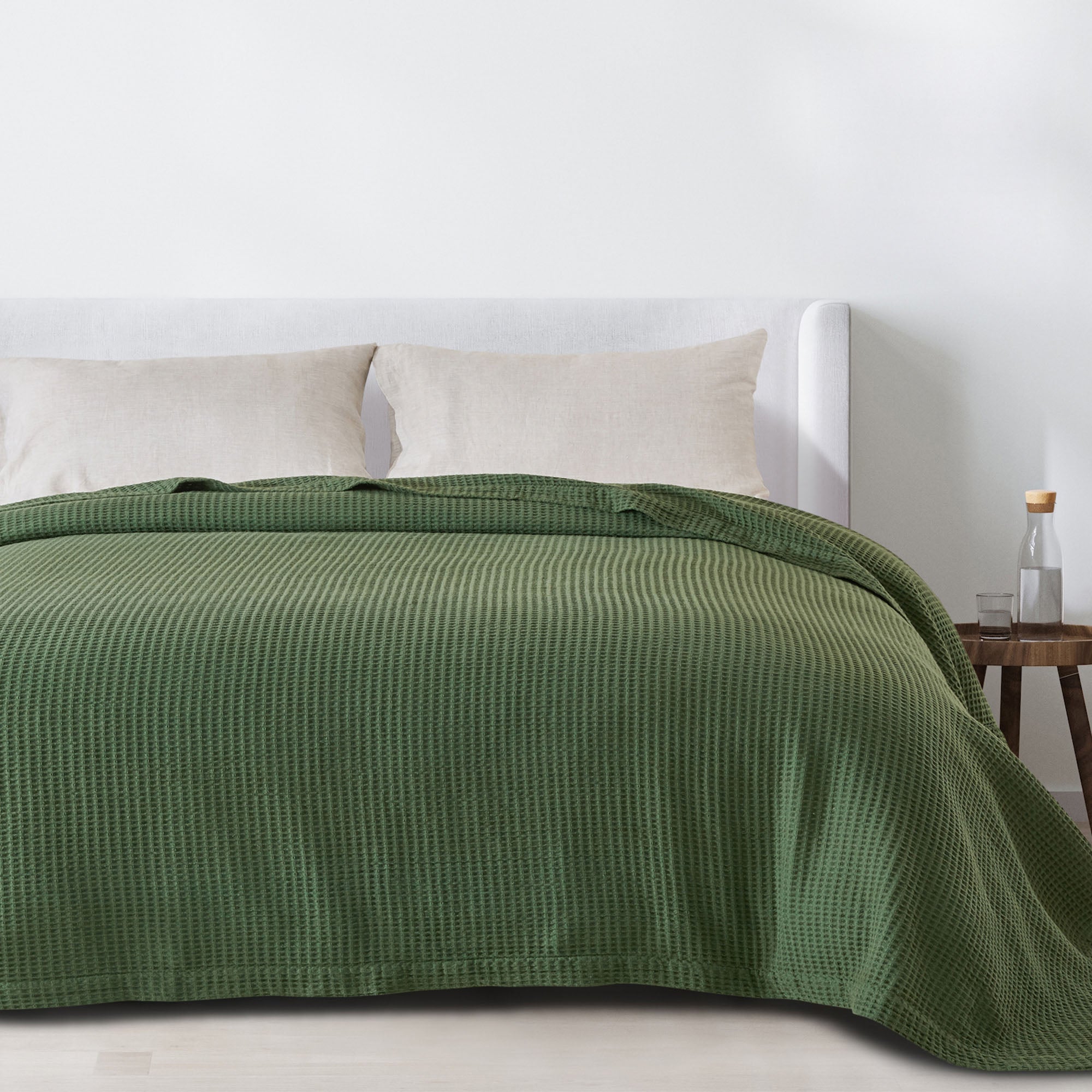 100% Cotton Waffle Weave Blanket