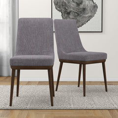 Obsidian Upholstered Dining Chair, Set of 2 - Dining Chairs