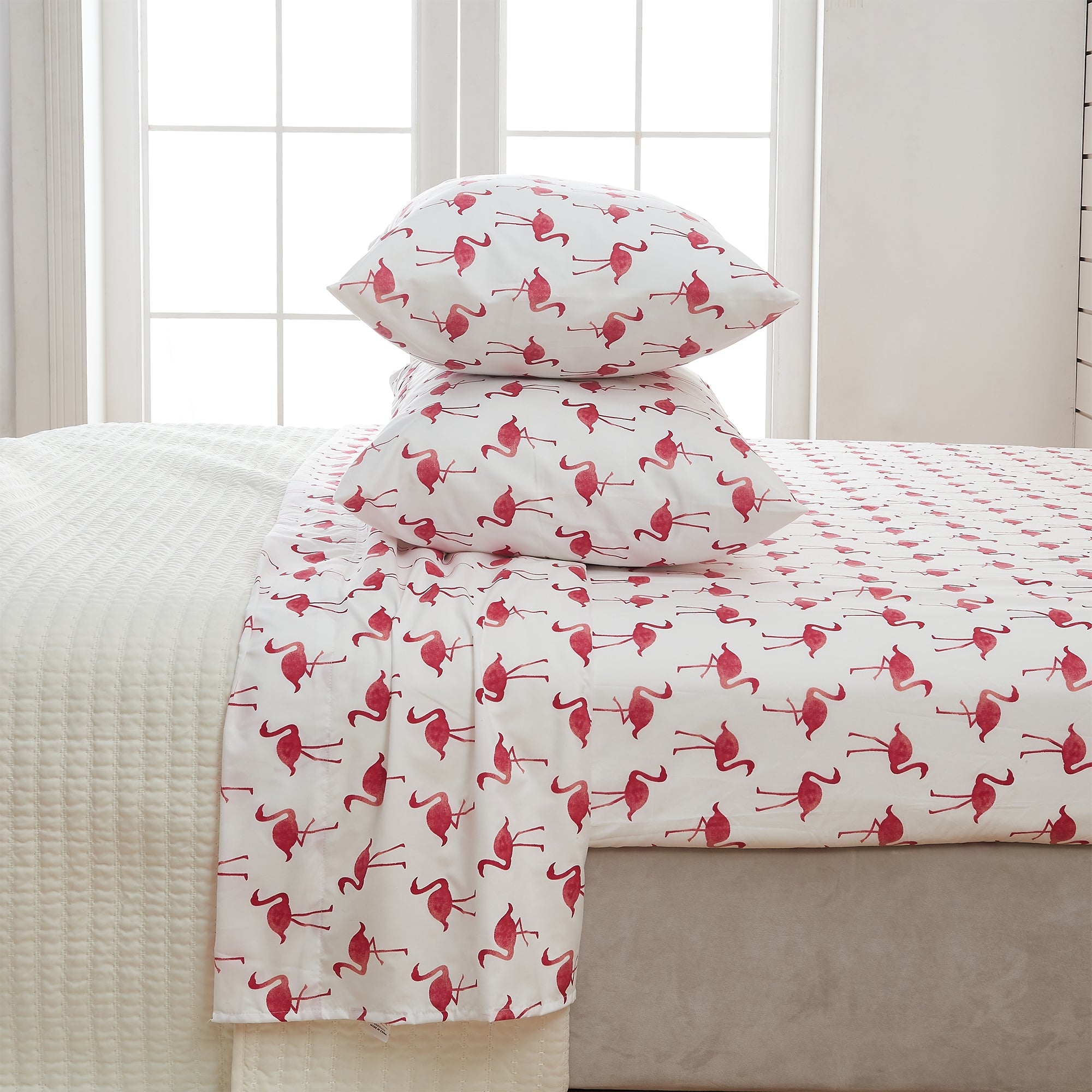 Coastal Printed Microfiber Sheet Set