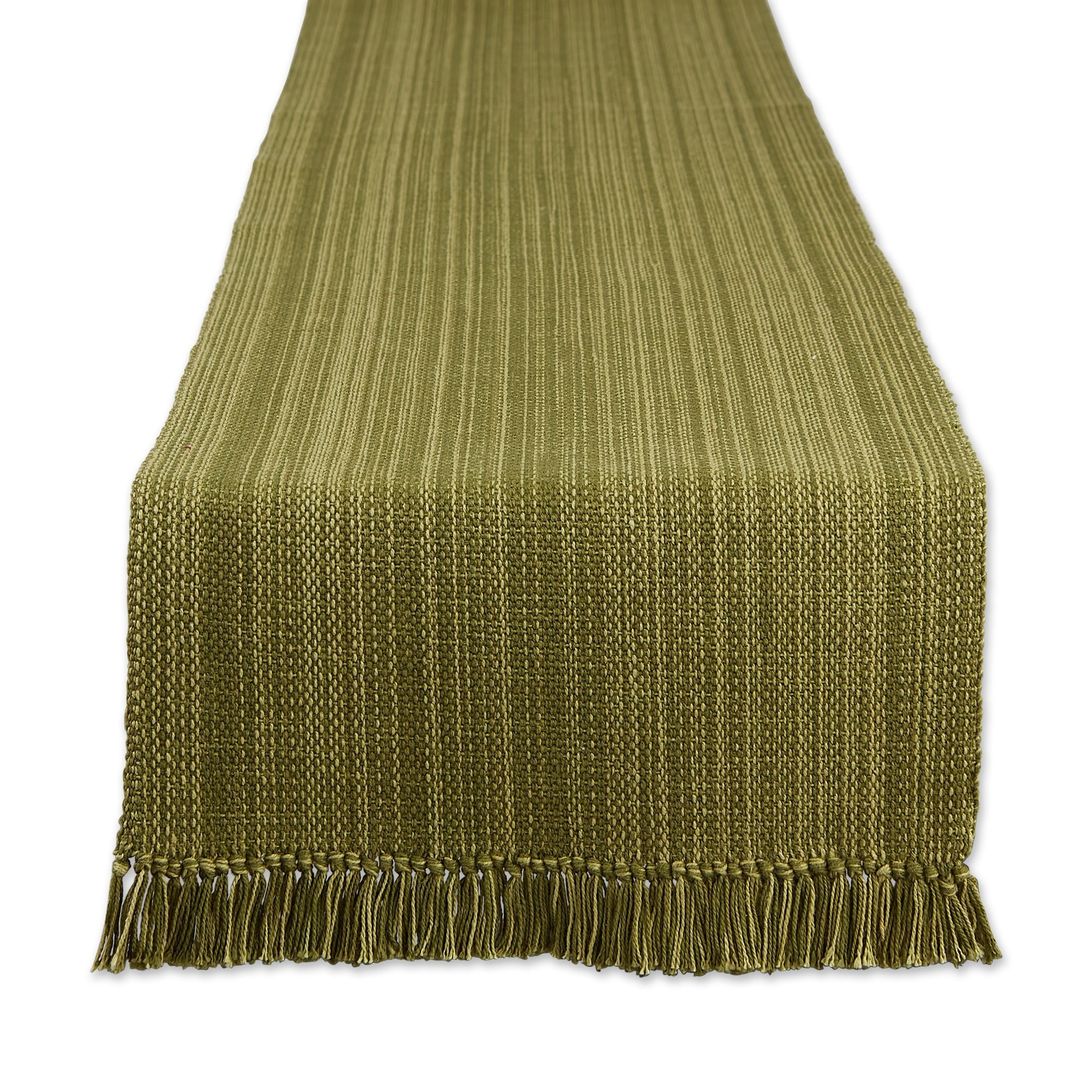 DII Variegated Fringe Table Runner - Thumbnail 5