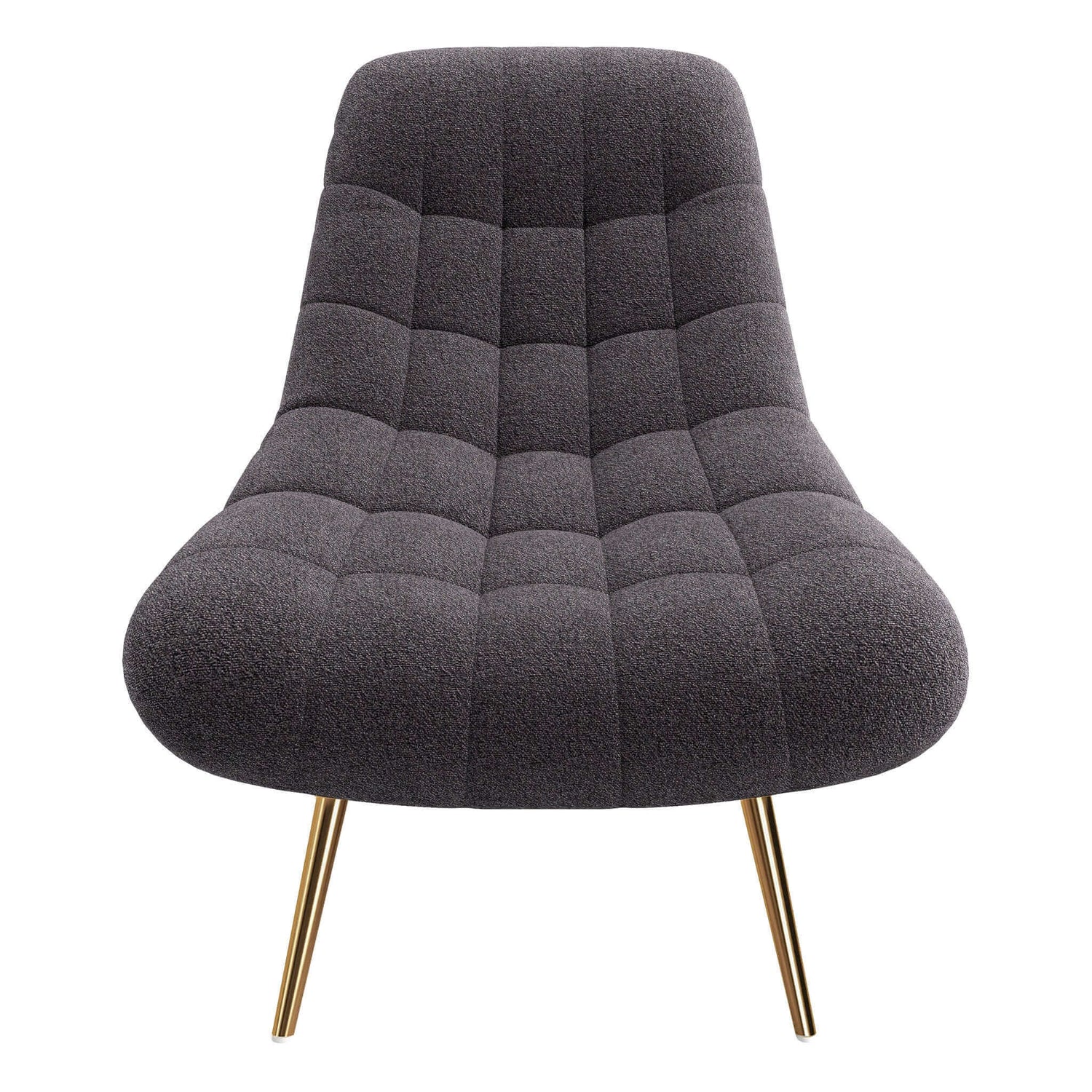 Opulence Boucle Fabric Lounge Chair by Ashcroft Furniture - Accent Chairs