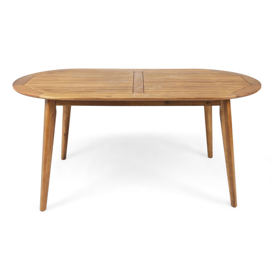 Outdoor Acacia Wood Dining Table - Outdoor