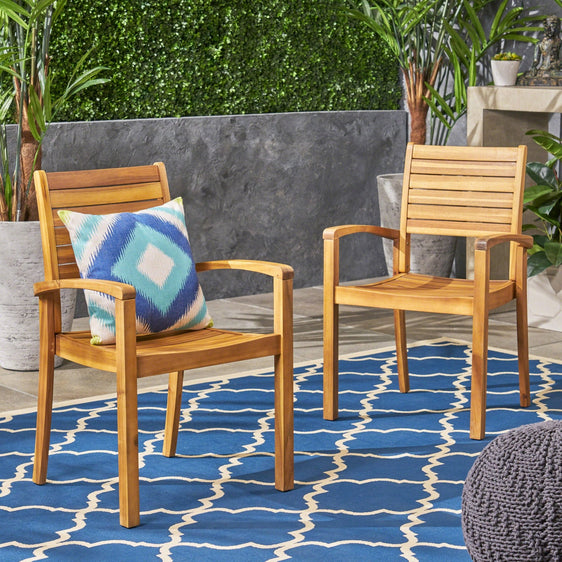 Outdoor-Dining-Chair-with-Square-Arm-and-Wooden-Frame-Outdoor-Seating