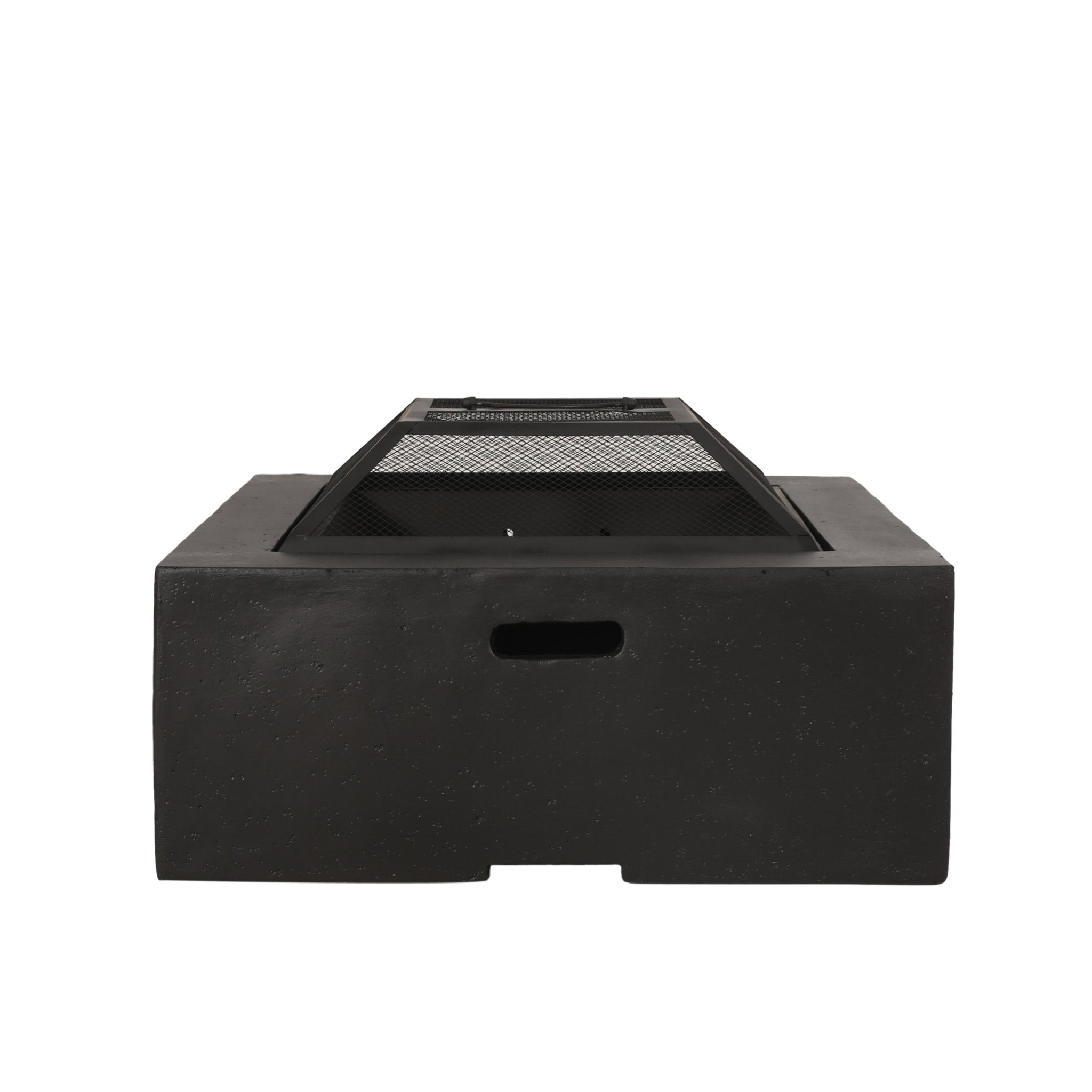 Outdoor Square Wood Burning Firepit - Firepits