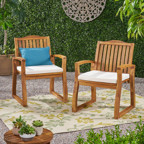Outdoor-Wooden-Armchair-with-Slat-Back-and-Water-Resistant-Cushion-Outdoor-Seating