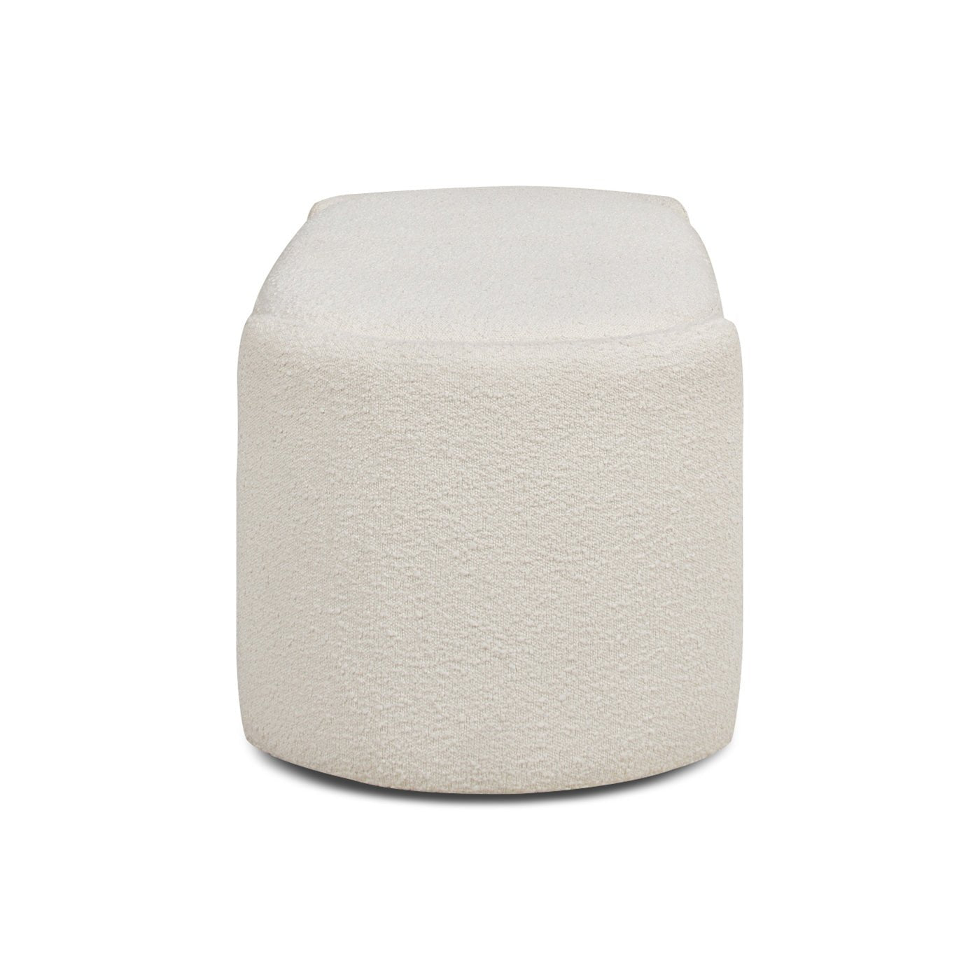 Oval Lid - Up Upholstered Storage Bench with 3 Compartments - Storage Benches & Ottomans