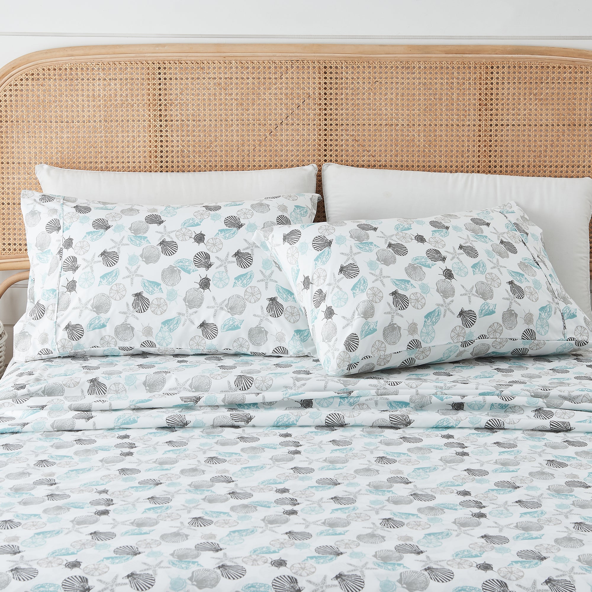 Coastal Printed Microfiber Sheet Set