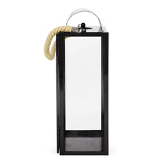 Paradigm 19"H Outdoor Stainless Steel with Rope Handle - Lanterns