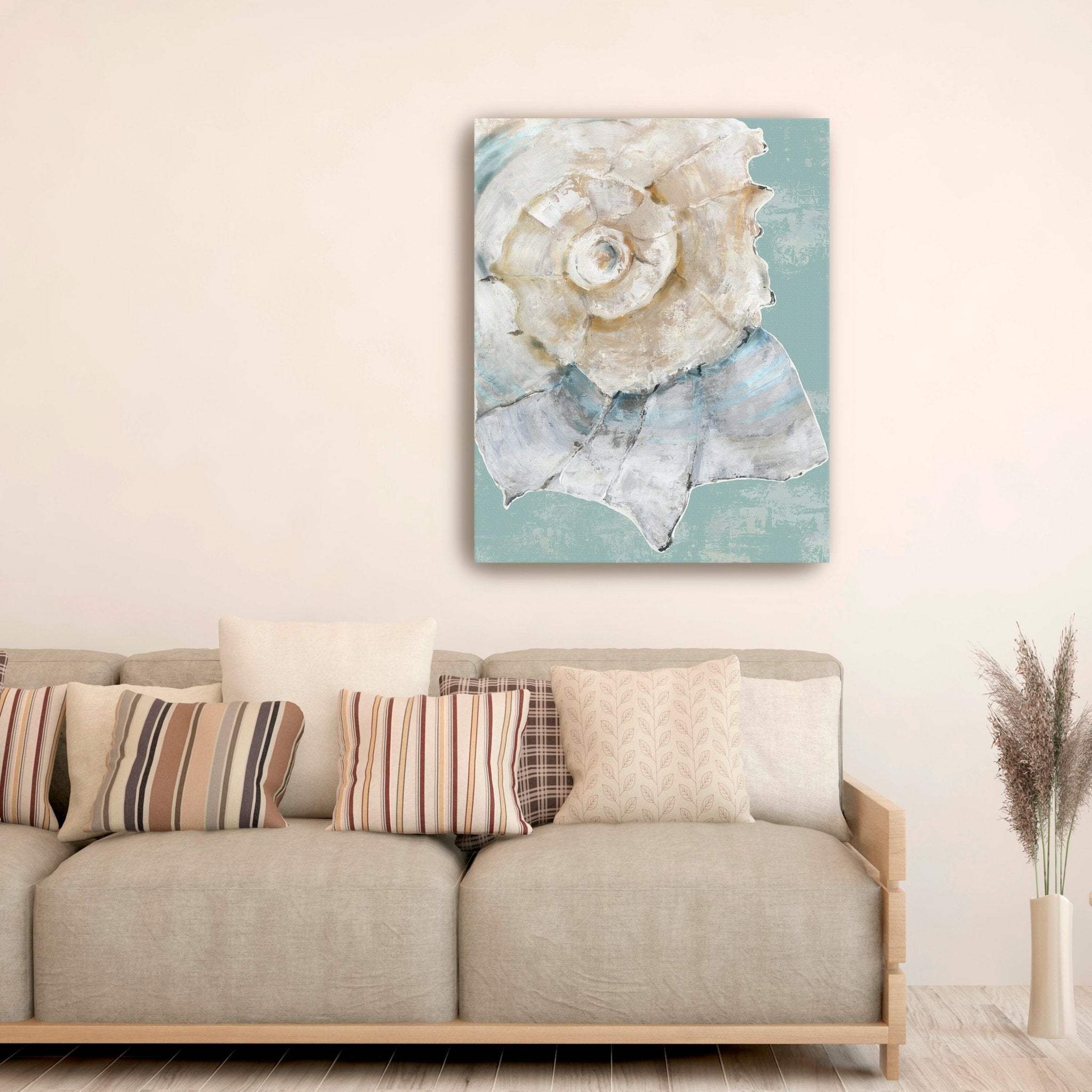 Pastel Shell I Canvas Giclee - Canvas Wall Art