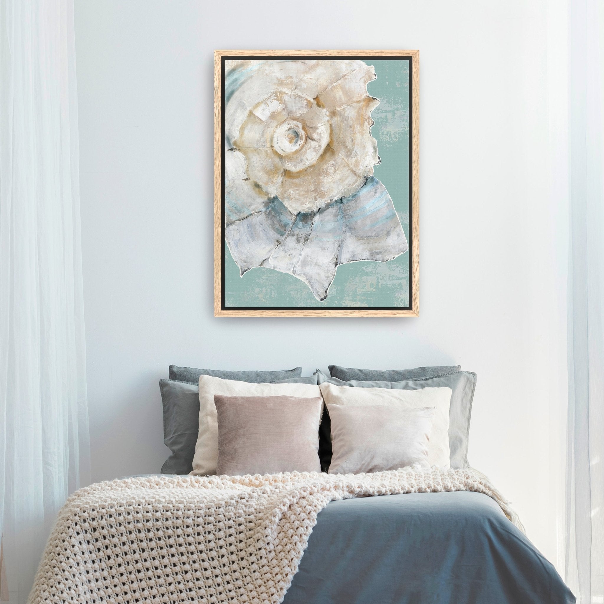 Pastel Shell I Canvas Giclee - Canvas Wall Art