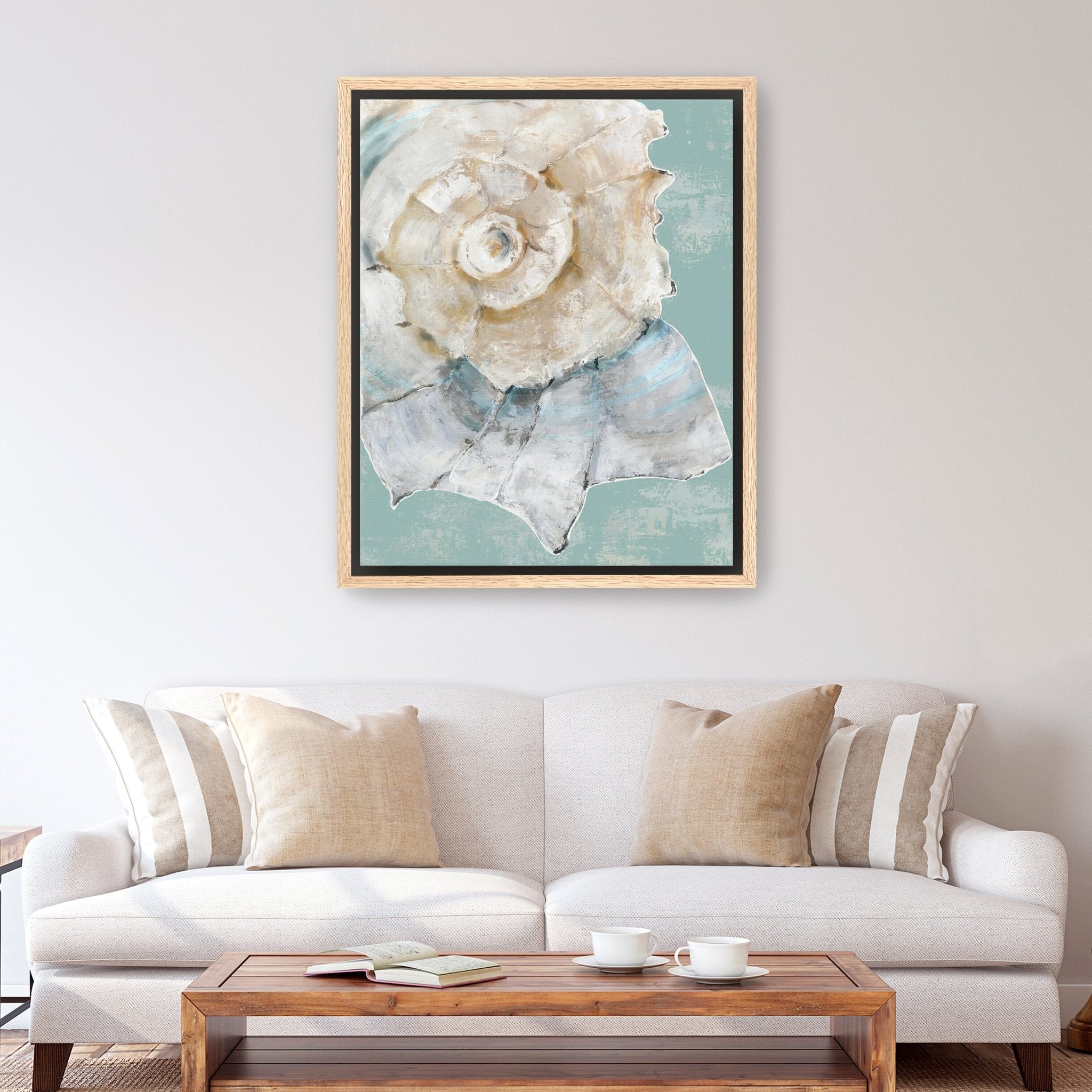 Pastel Shell I Canvas Giclee - Canvas Wall Art