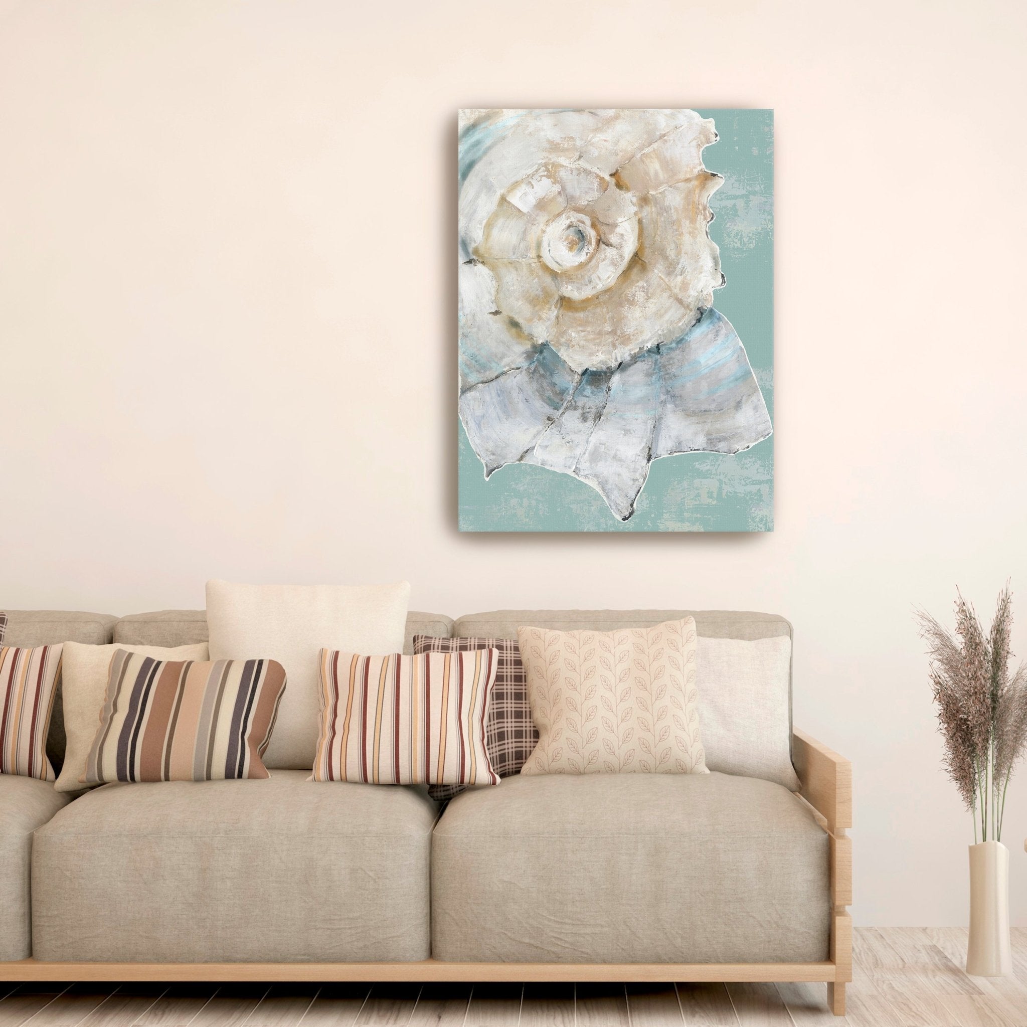 Pastel Shell I Canvas Giclee - Canvas Wall Art