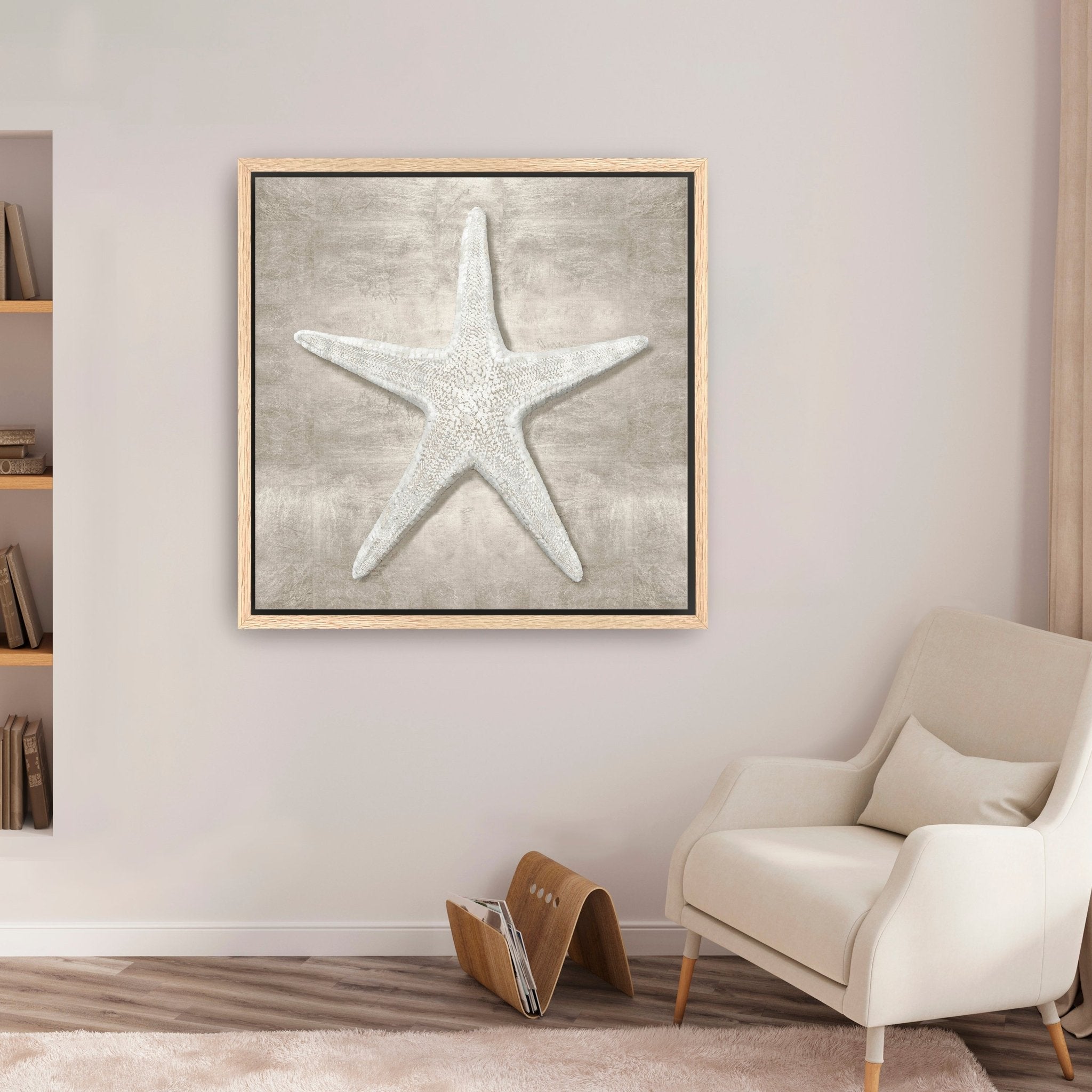 Pewter Seashells III Canvas Giclee - Canvas Wall Art
