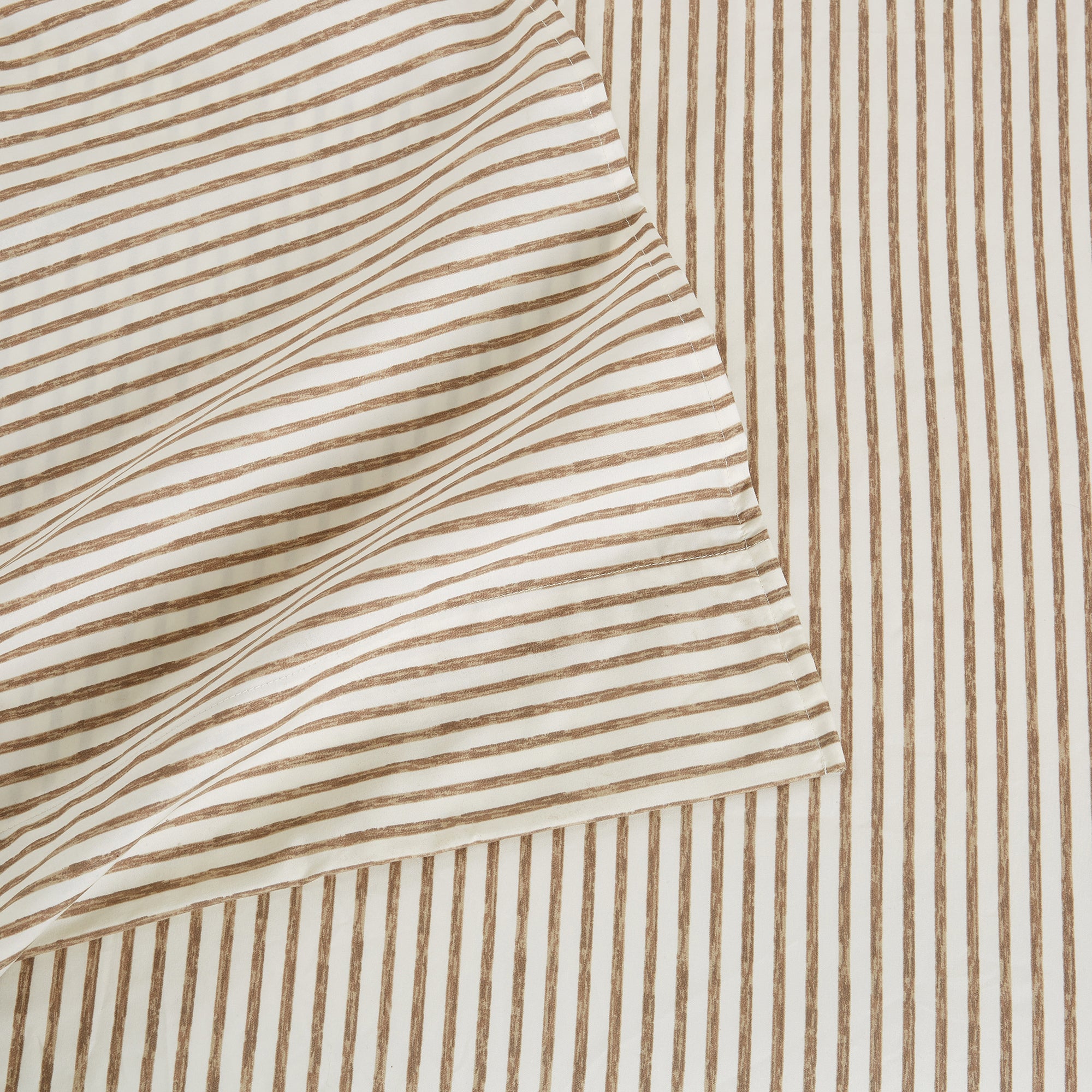 Stripe Printed Microfiber Sheet Set