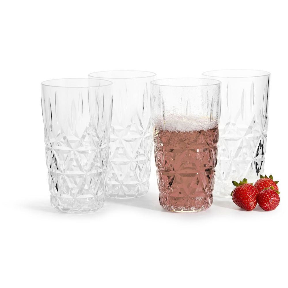 Picnic Outdoor Dinnerware Collection, Tumbler, Set of 4 - Drinking Glasses