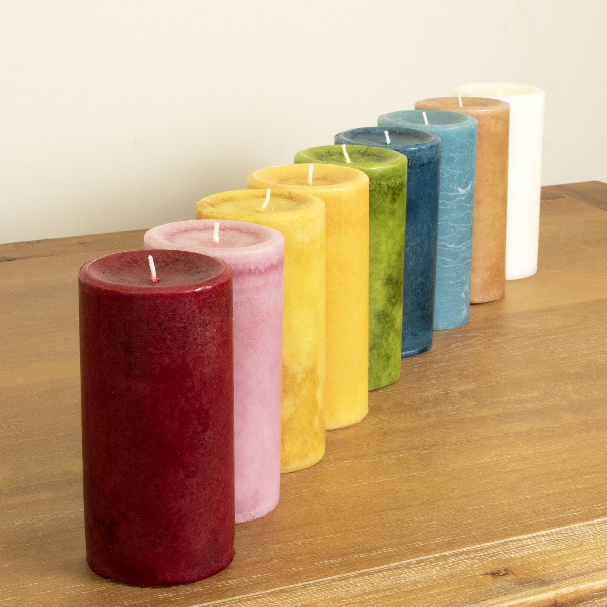 Pier 1 Island Orchard® Mottled 3x6 Pillar Candle - Pillar Candles