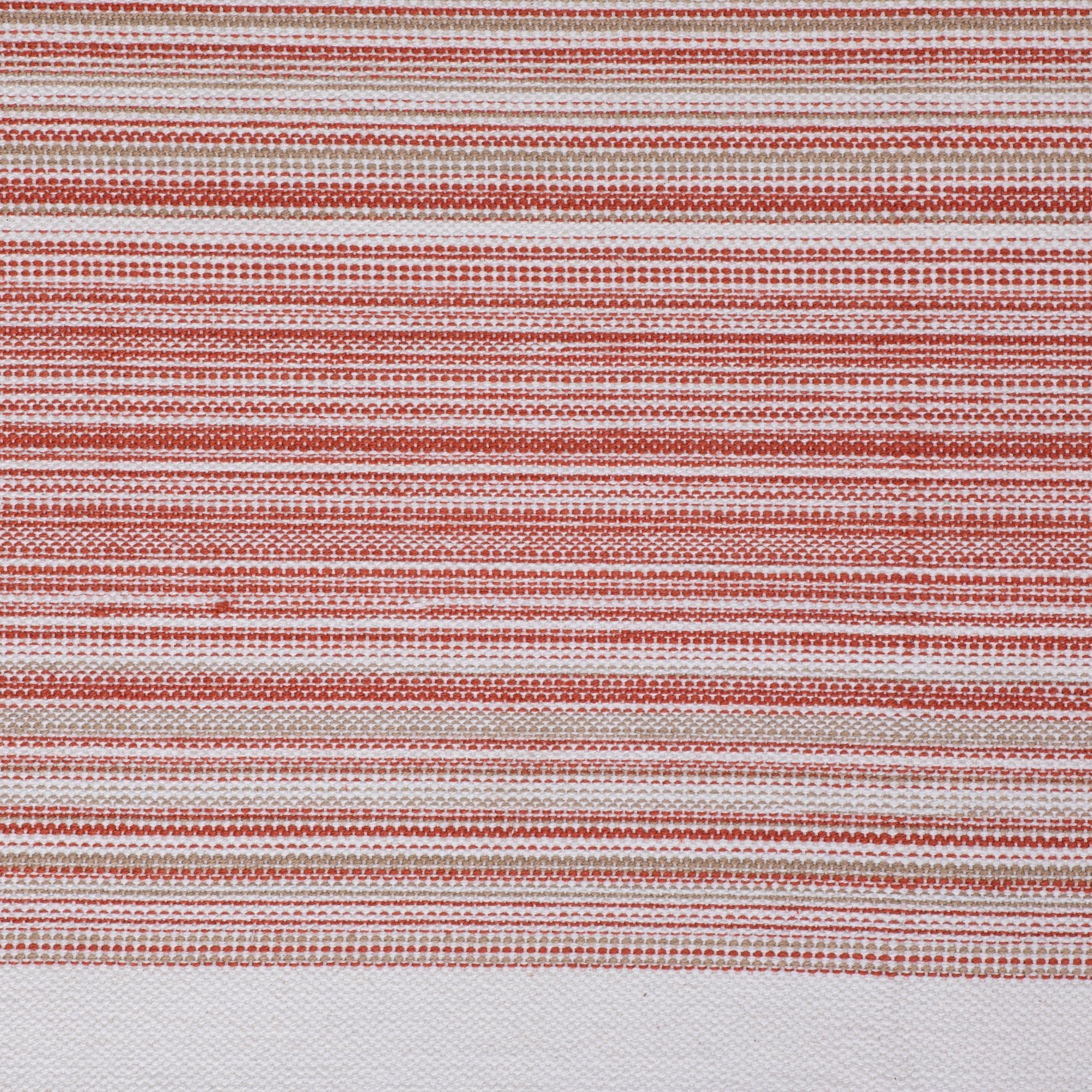 Pimento Striped Fringe Ribbed Table Runner 14X72 - Table Runners