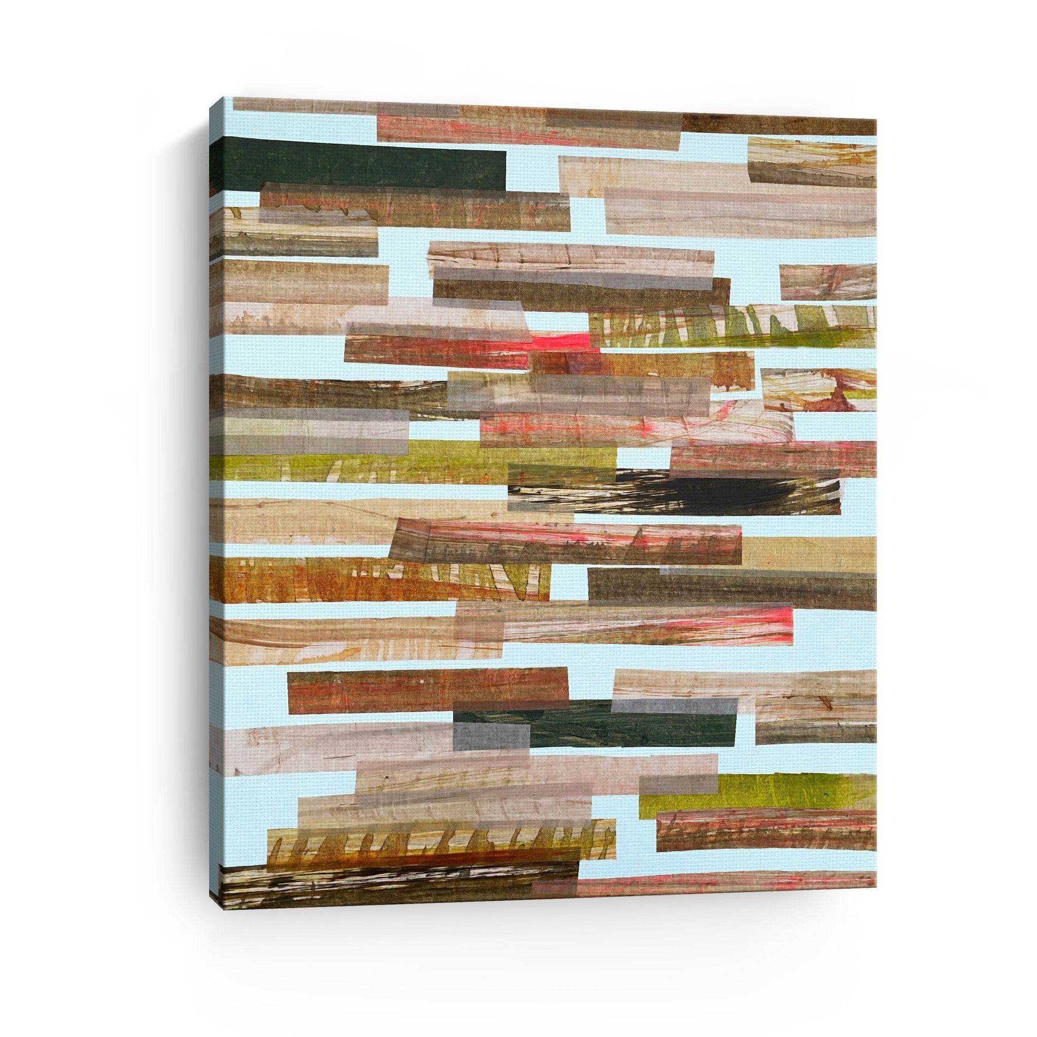 Pink And Brown Horizontal Canvas Giclee - Canvas Wall Art